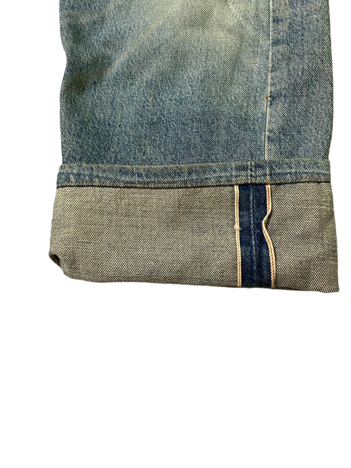 Hysteric Glamour × Vintage Studio D'ARTISAN Balenciaga Style Distressed Selvedge Jeans Size US 29 - 17 Thumbnail
