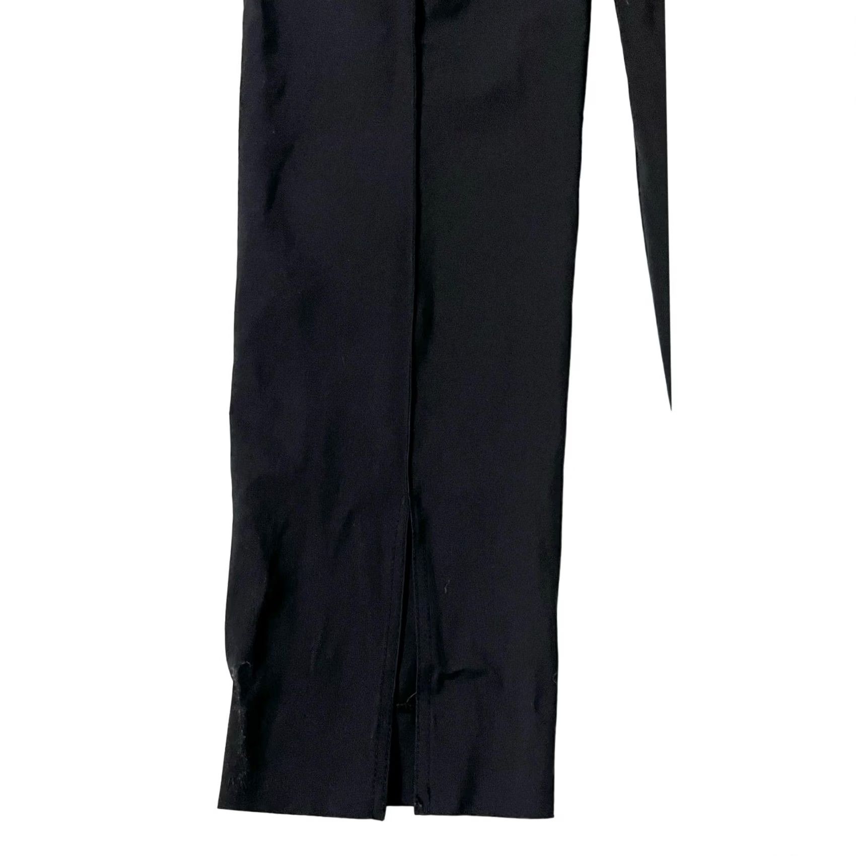 Vintage Lafayette 148 Women’s Black Dress Pants Pintucked Front & Back Mid Rise Sz 6 Pants Size 28" / US 6 / IT 42 - 4 Thumbnail