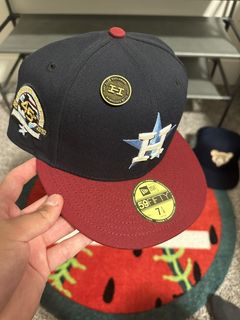 7 1/8 Texas Rangers Rushmore Inspired Bklyncap Noho Club Fitted