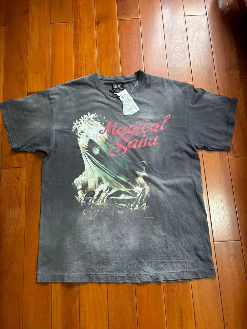 Saint Michael Saint Michael Witch magic slogan short sleeve Size US L / EU 52-54 / 3 - 1 Thumbnail
