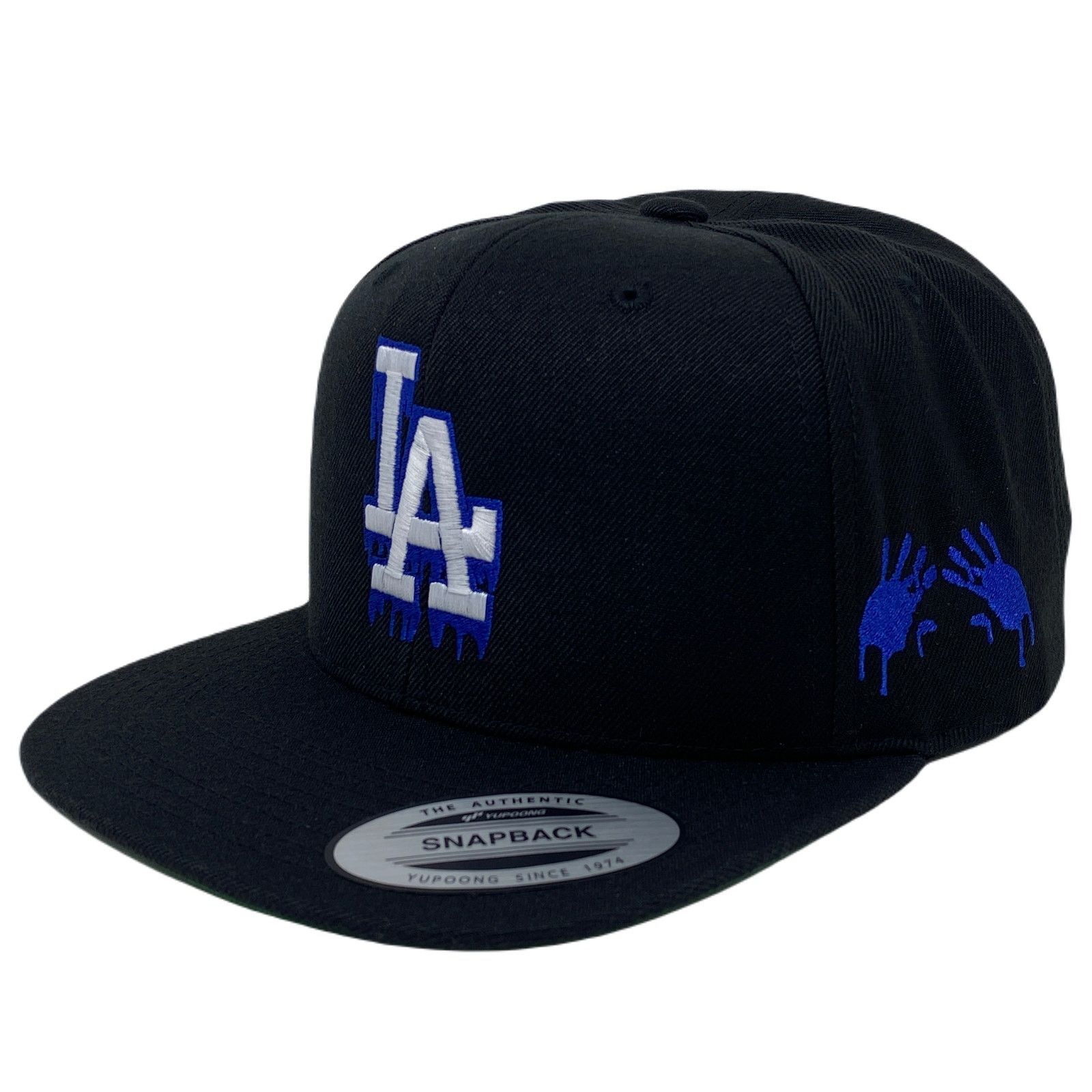 Other Los Angeles LA Drip Bloody Hands Halloween Snapback Hat Size ONE SIZE - 3 Thumbnail