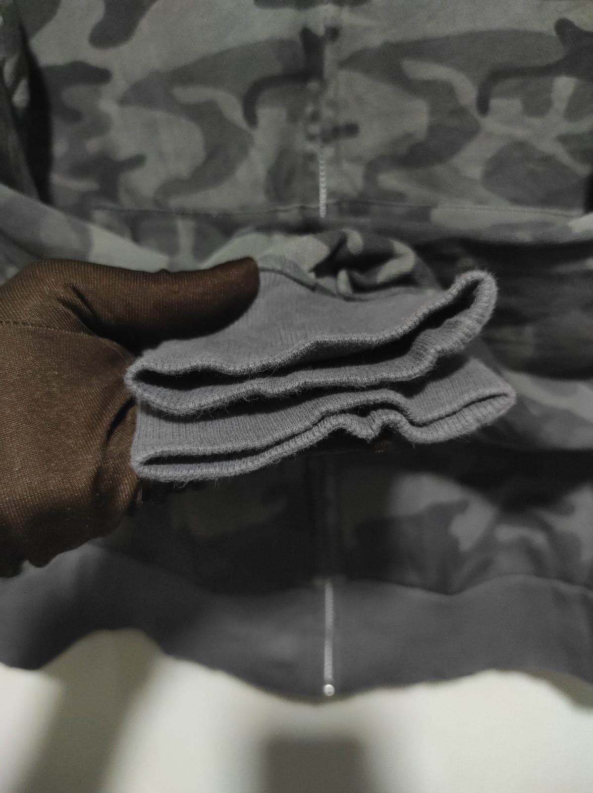 Japanese Brand Back Number Camo zip fur hoodie ifsix LGB style Size US XL / EU 56 / 4 - 7 Thumbnail