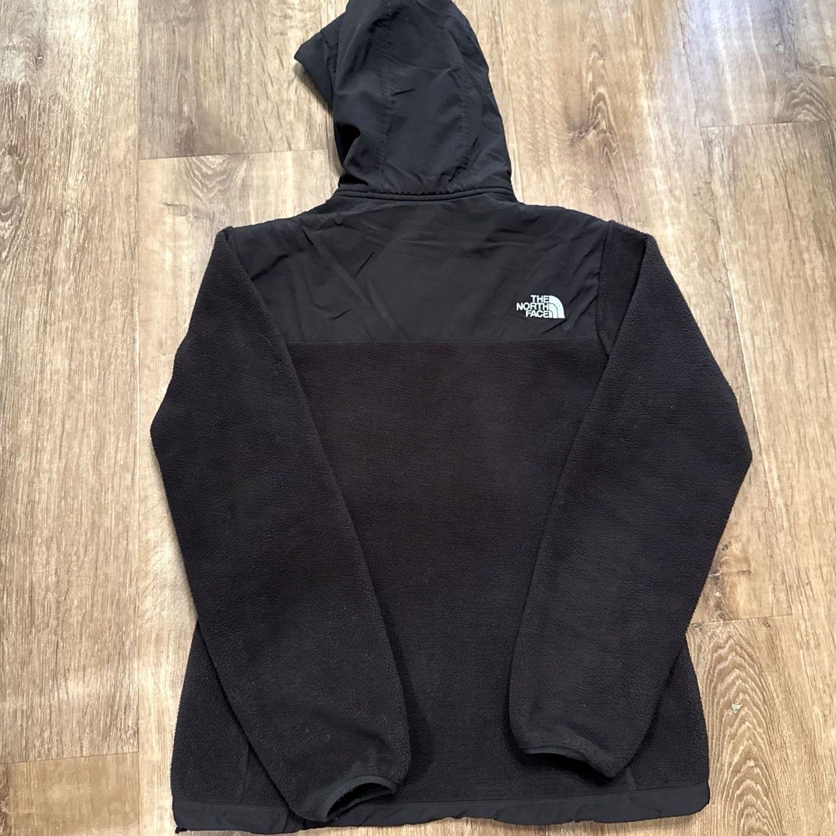 The North Face VINTAGE? NO -> No, proceed with: The North Face Denali Jacket Womens Medium Brown Hooded Fleece Polartec Stains Size M / US 6-8 / IT 42-44 - 2 Thumbnail