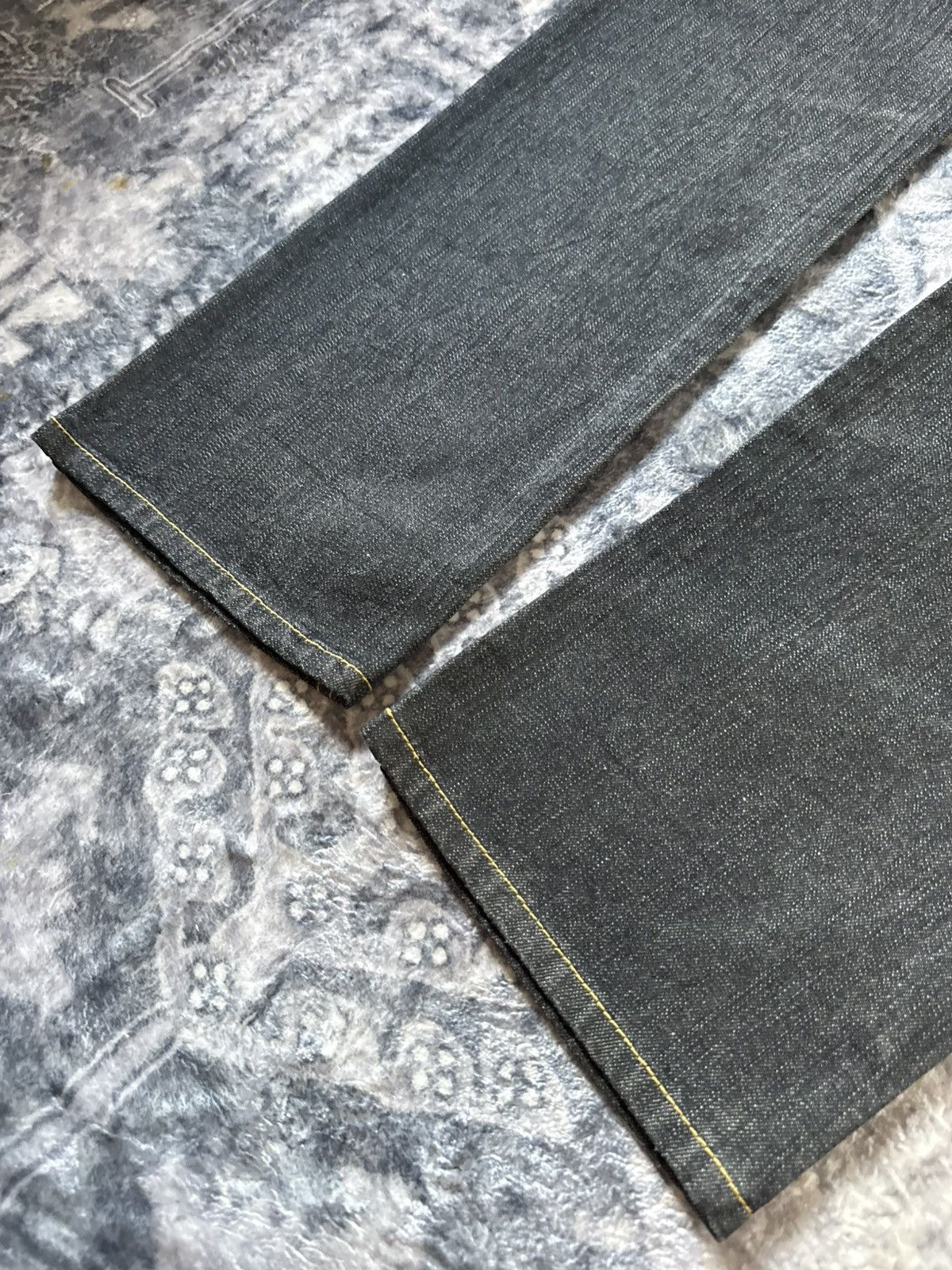 Japanese Brand Yuletide & Jubilation Skull Snake Tattoo Y2K Jeans Size US 32 / EU 48 - 7 Thumbnail