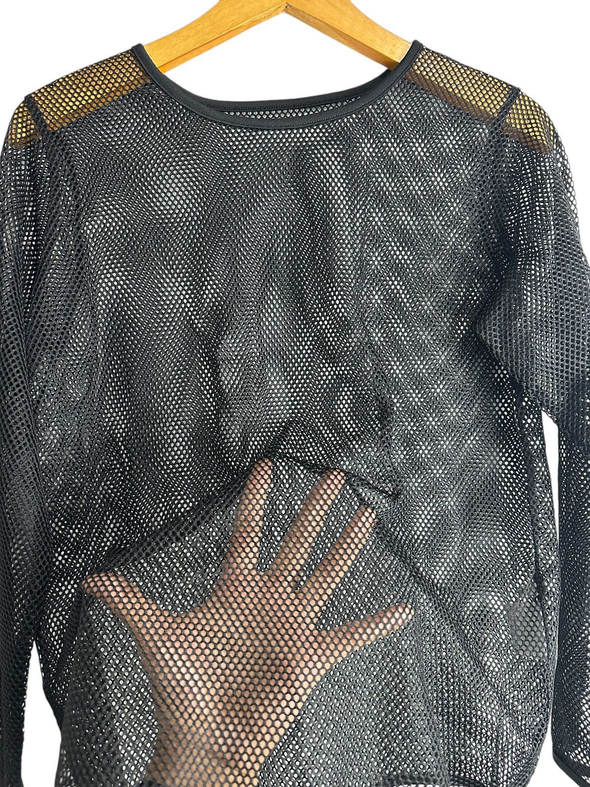 KMRii ARCHIVE LUTIQUE TRANSPARENT MESH FISHNET KMRII LGB STYLE Size US L / EU 52-54 / 3 - 4 Thumbnail