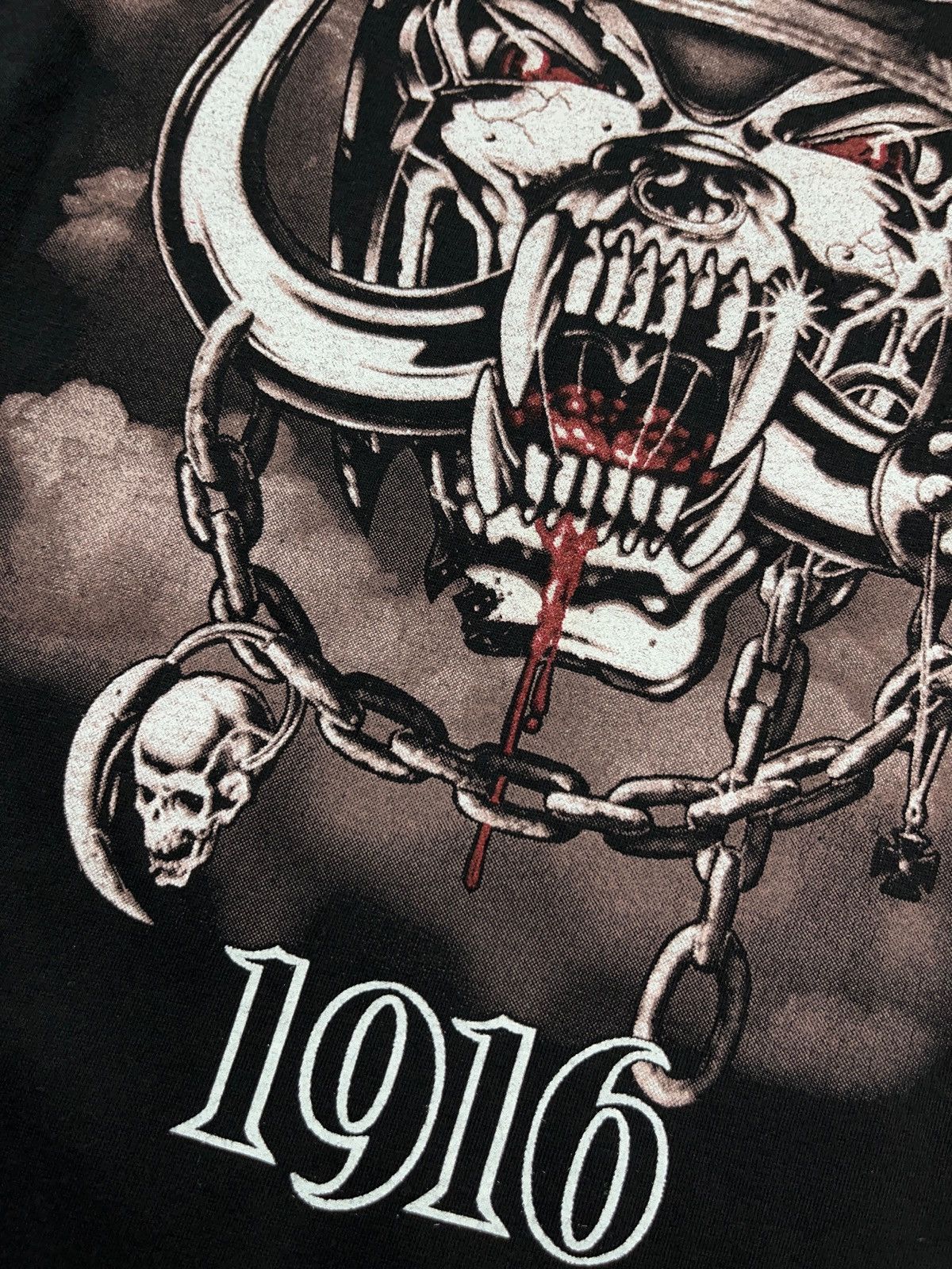 Band Tees Vintage 1997 Motorhead 1916 Band T-shirt Metallica Megadeth Size US XL / EU 56 / 4 - 11 Thumbnail