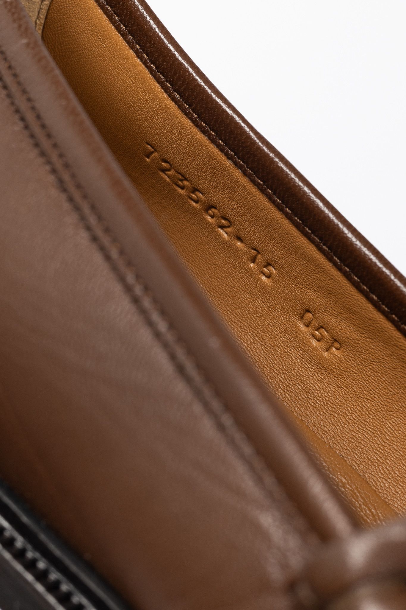 Gucci Gucci Wislet Brown Sugar Mandala Goat Horsebit Loafers Size US 15 / EU 48 - 10 Thumbnail