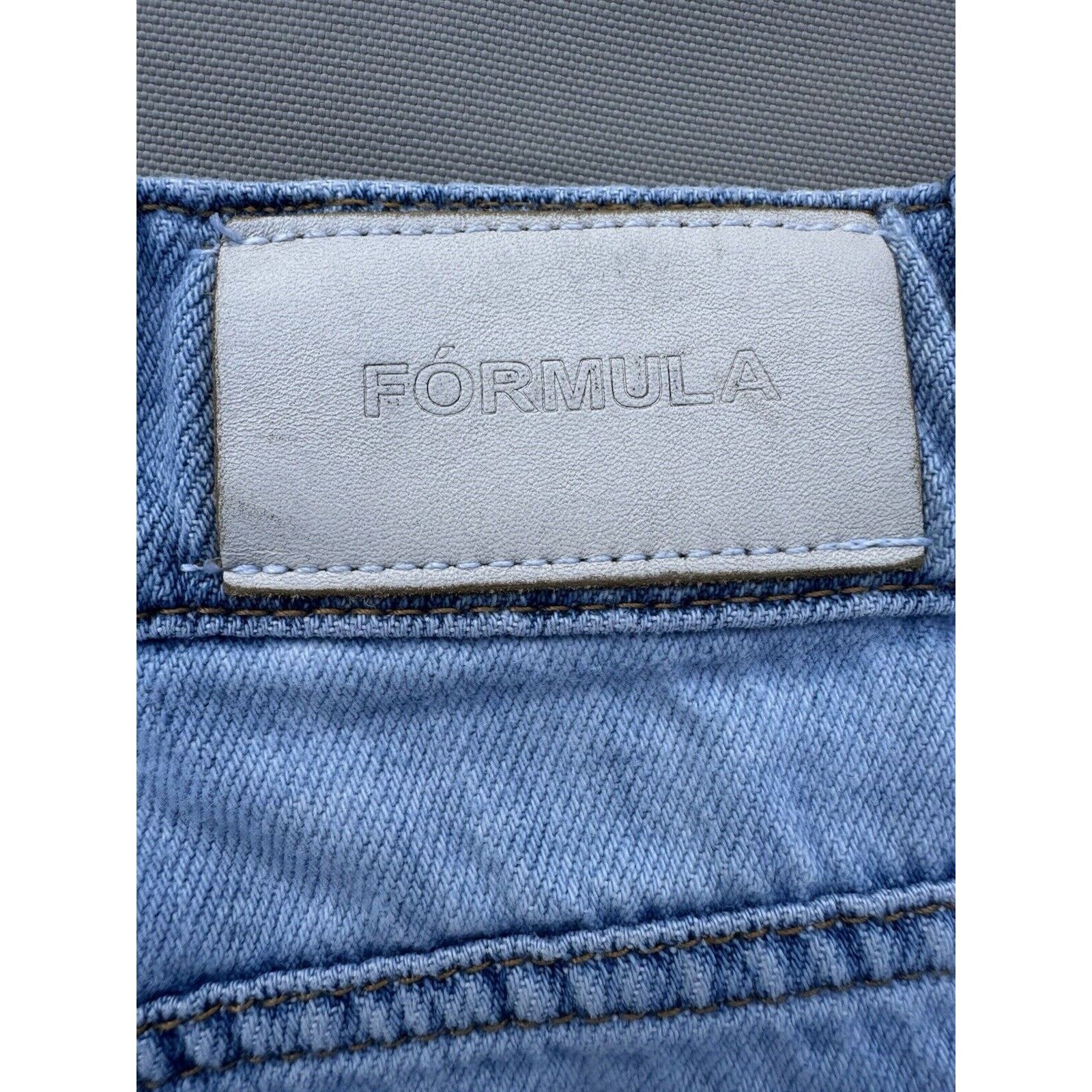 Other Formula Joven Spain Jeans 26 Barrel Leg Taper High Rise Size 26" / US 2 / IT 38 - 6 Thumbnail