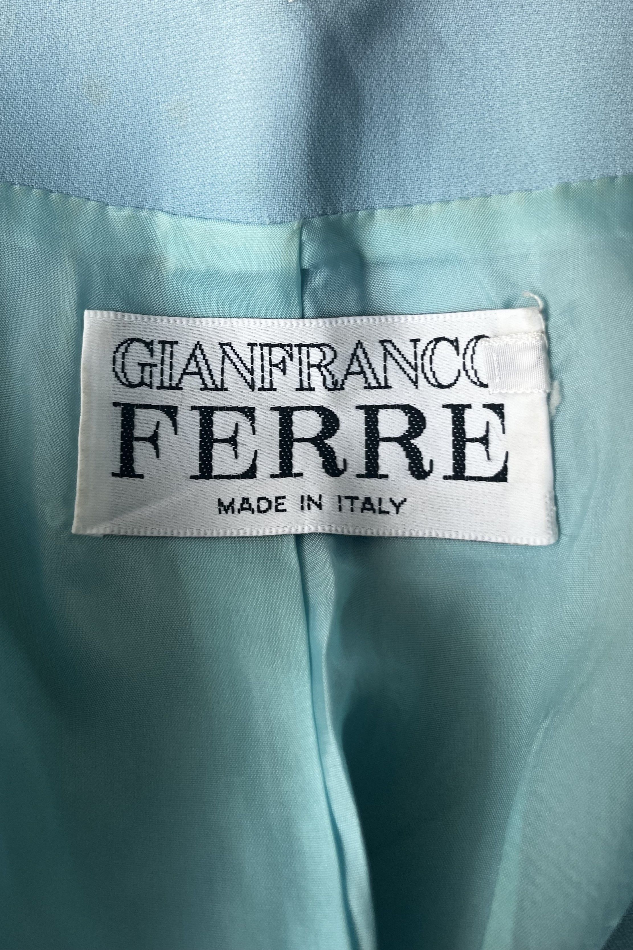 Gianfranco Ferre Gianfranco Ferre blue suit Size M / US 6-8 / IT 42-44 - 5 Thumbnail
