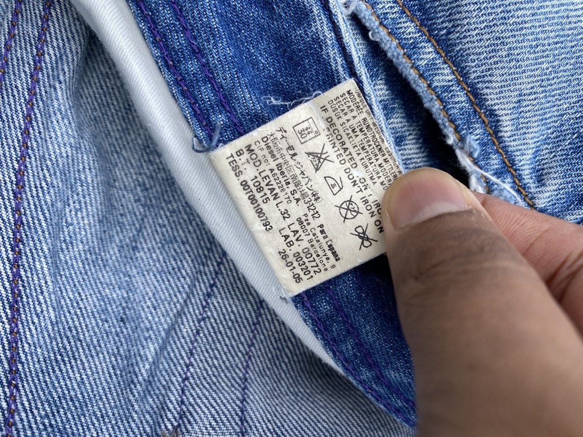 Diesel 🔥 Distressed 🔥 Vintage Diesel Jeans Size US 34 / EU 50 - 17 Thumbnail