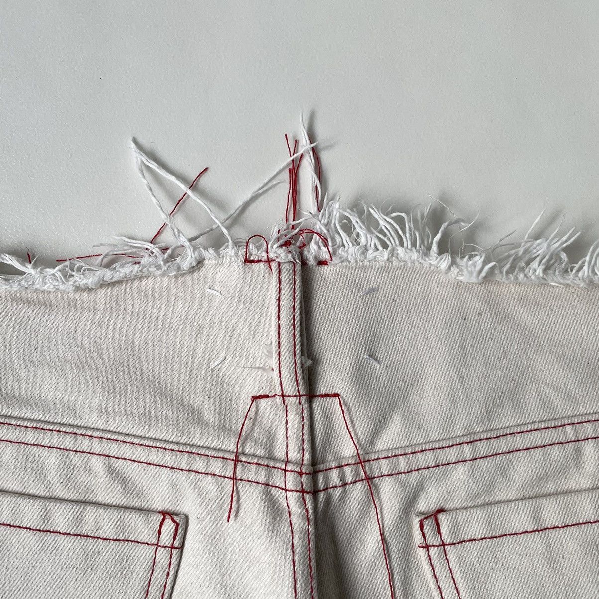 Maison Margiela S/S 21 Inside Out Stitch Jeans Size US 32 / EU 48 - 14 Thumbnail