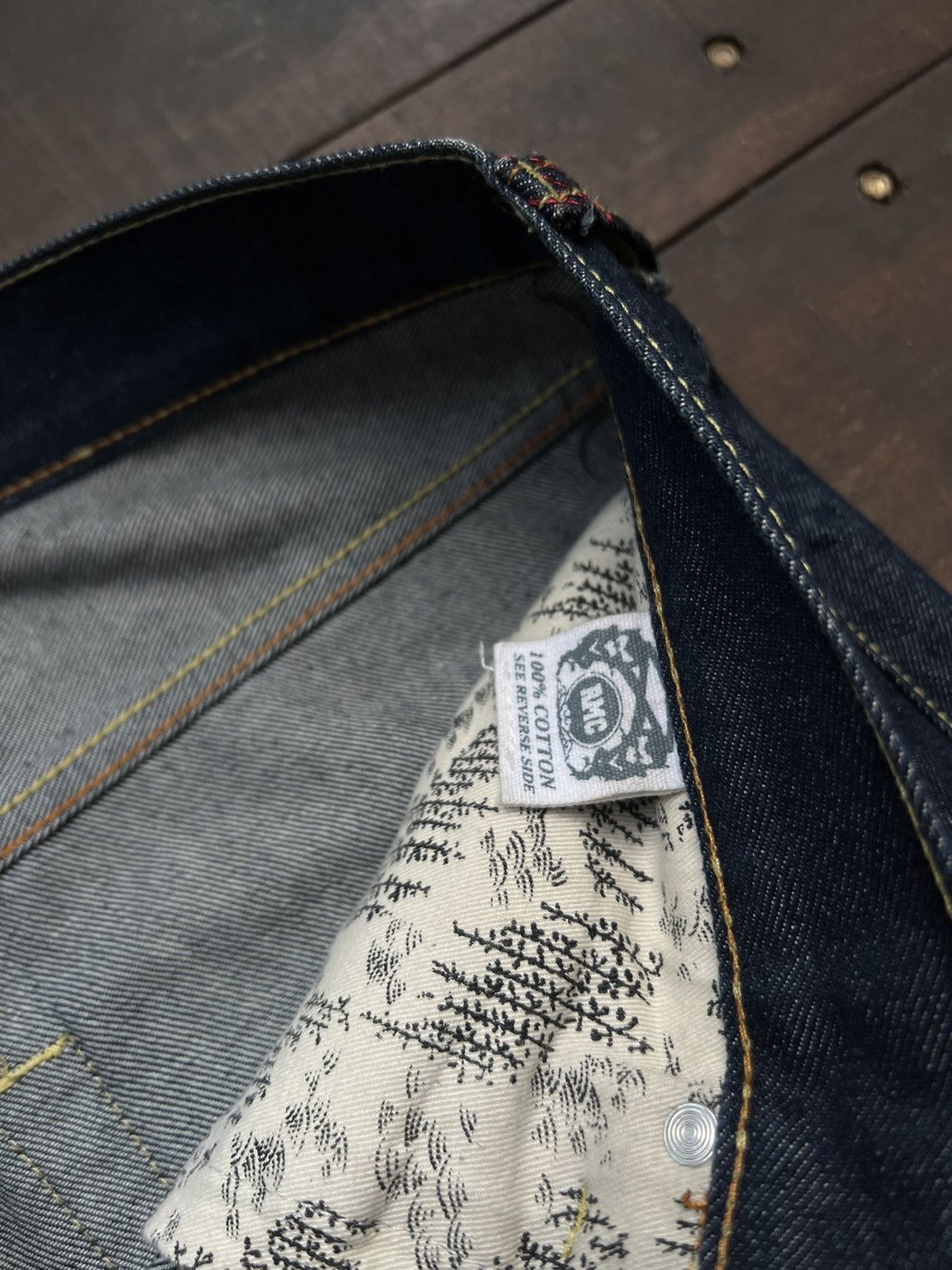 RMC Jeans RMC VINTAGE EMBROIDED RARE JAPANESE JEANS DENIM EVISU STYLE Size US 36 / EU 52 - 7 Thumbnail