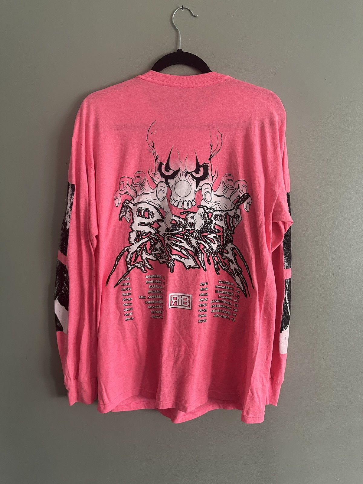 Other Che Rest In Bass Pink Longe Sleeve Size US M / EU 48-50 / 2 - 2 Thumbnail