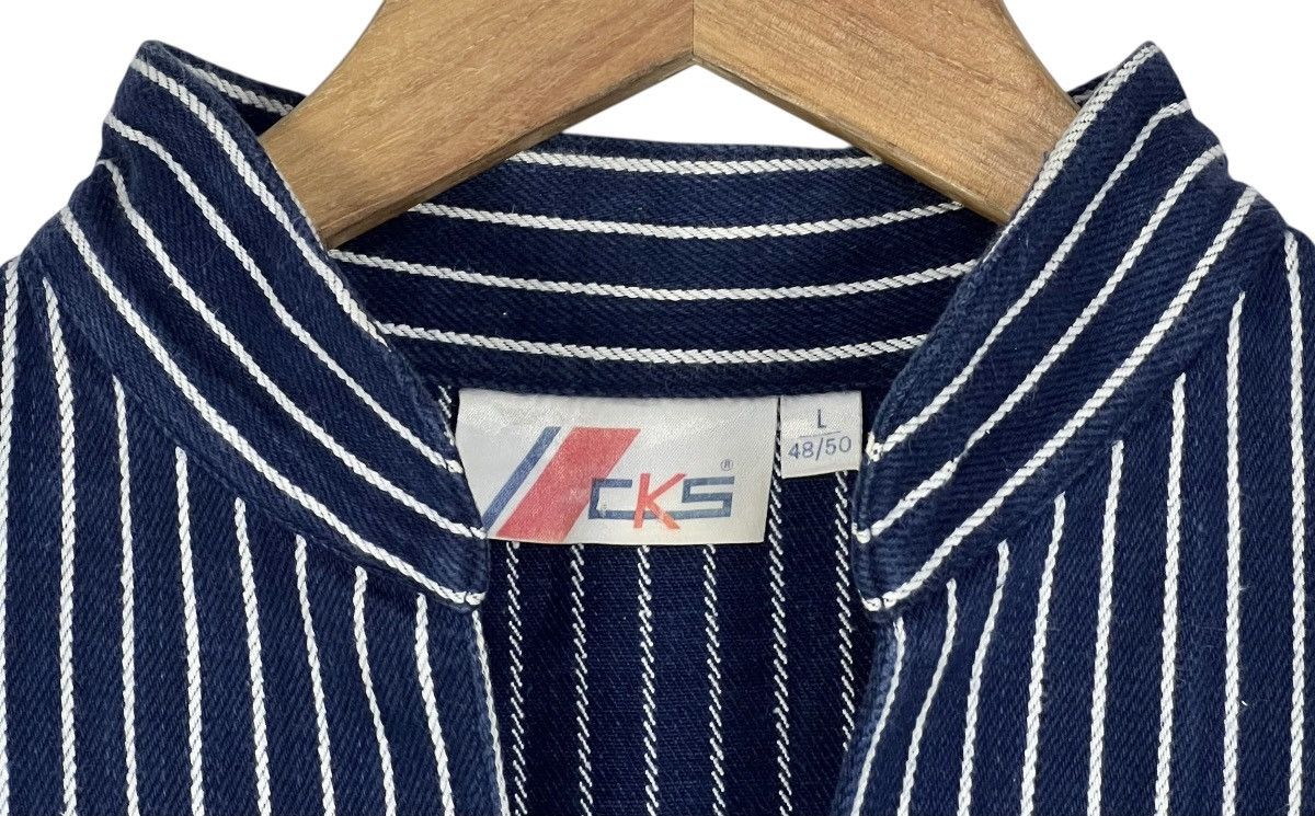 Vintage 80s Vintage Traditional German Fisherman’s Smock Shirt Size US L / EU 52-54 / 3 - 9 Thumbnail