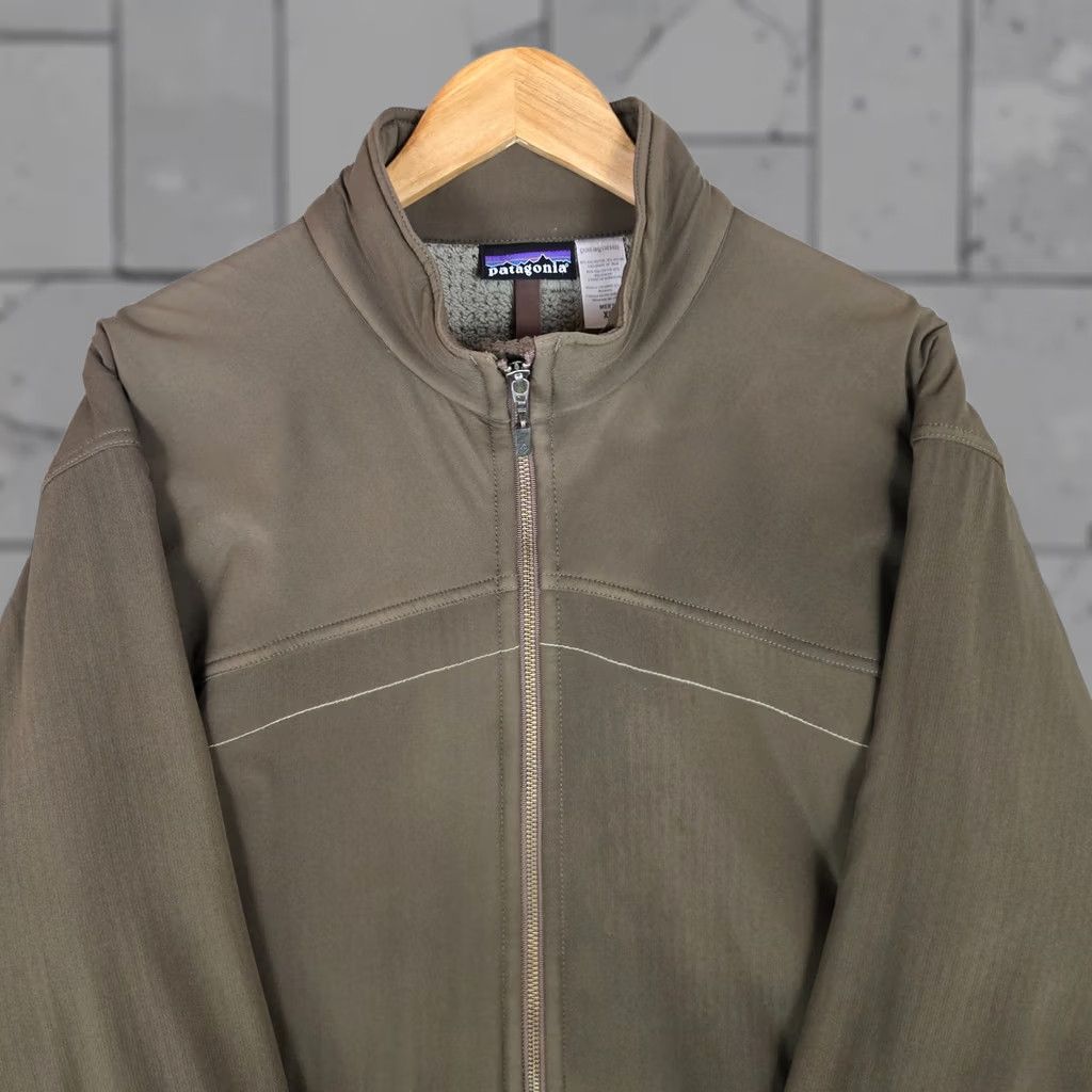 Patagonia VINTAGE Patagonia Jacket Softshell Full Zip Fleece Lined Brown XL Mens Size US XL / EU 56 / 4 - 1 Thumbnail