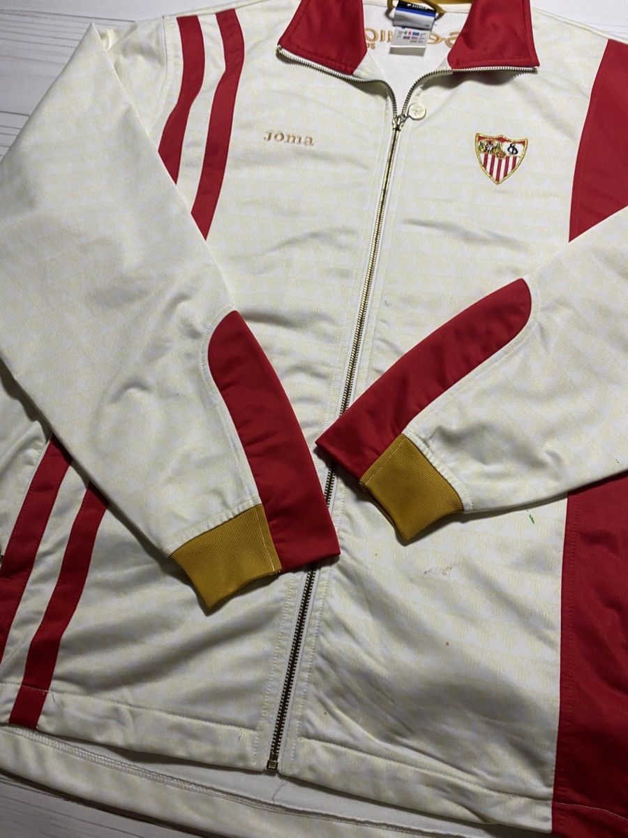 Vintage Vintage Joma Sevilla 2008/09 football y2k track jacket Size US XL / EU 56 / 4 - 13 Thumbnail
