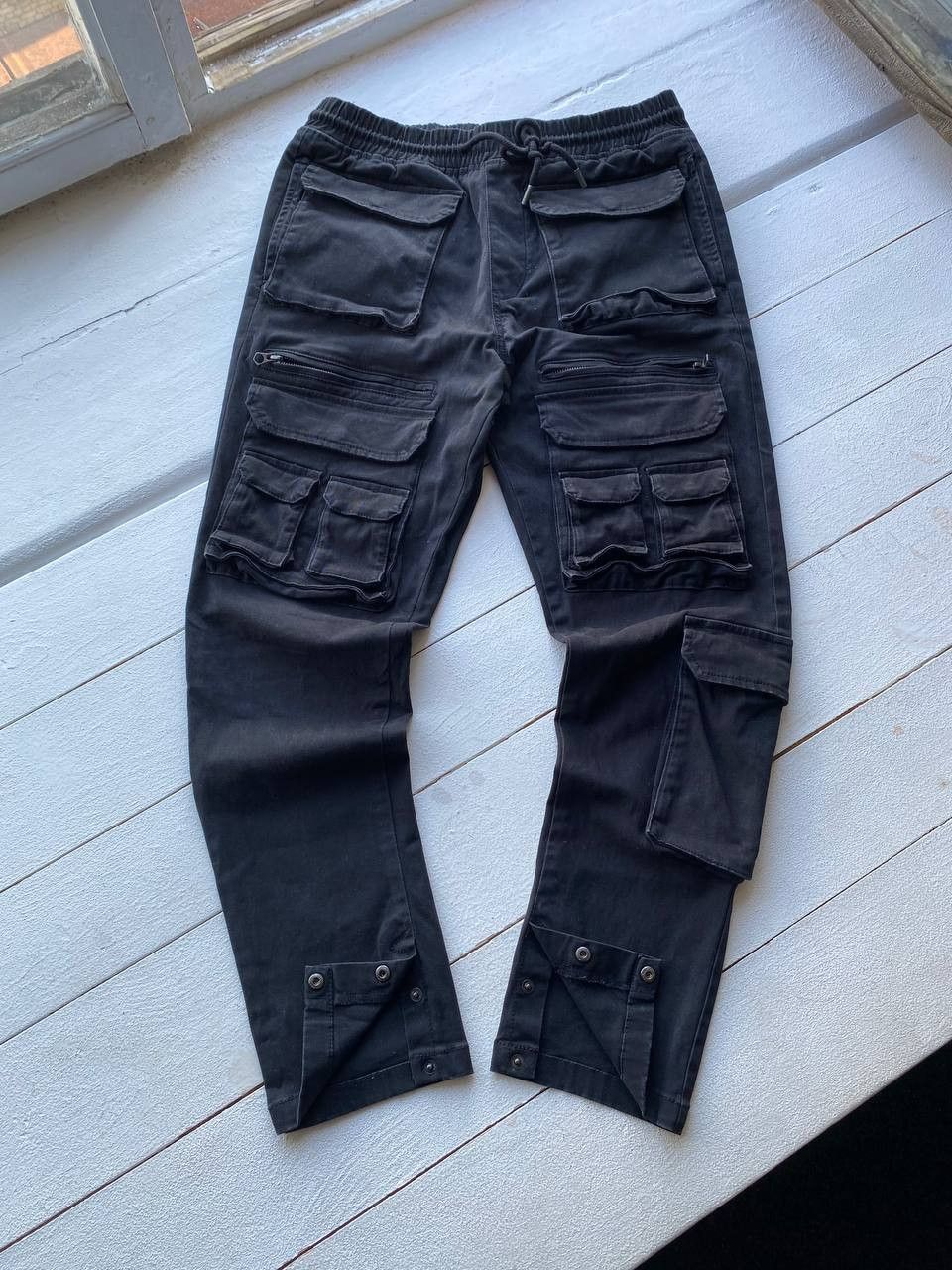 If Six Was Nine × Japanese Brand 90s Japanese Multipocket Gothic Y2k Bondage Mens Pants RARE Size US 32 / EU 48 - 2 Thumbnail