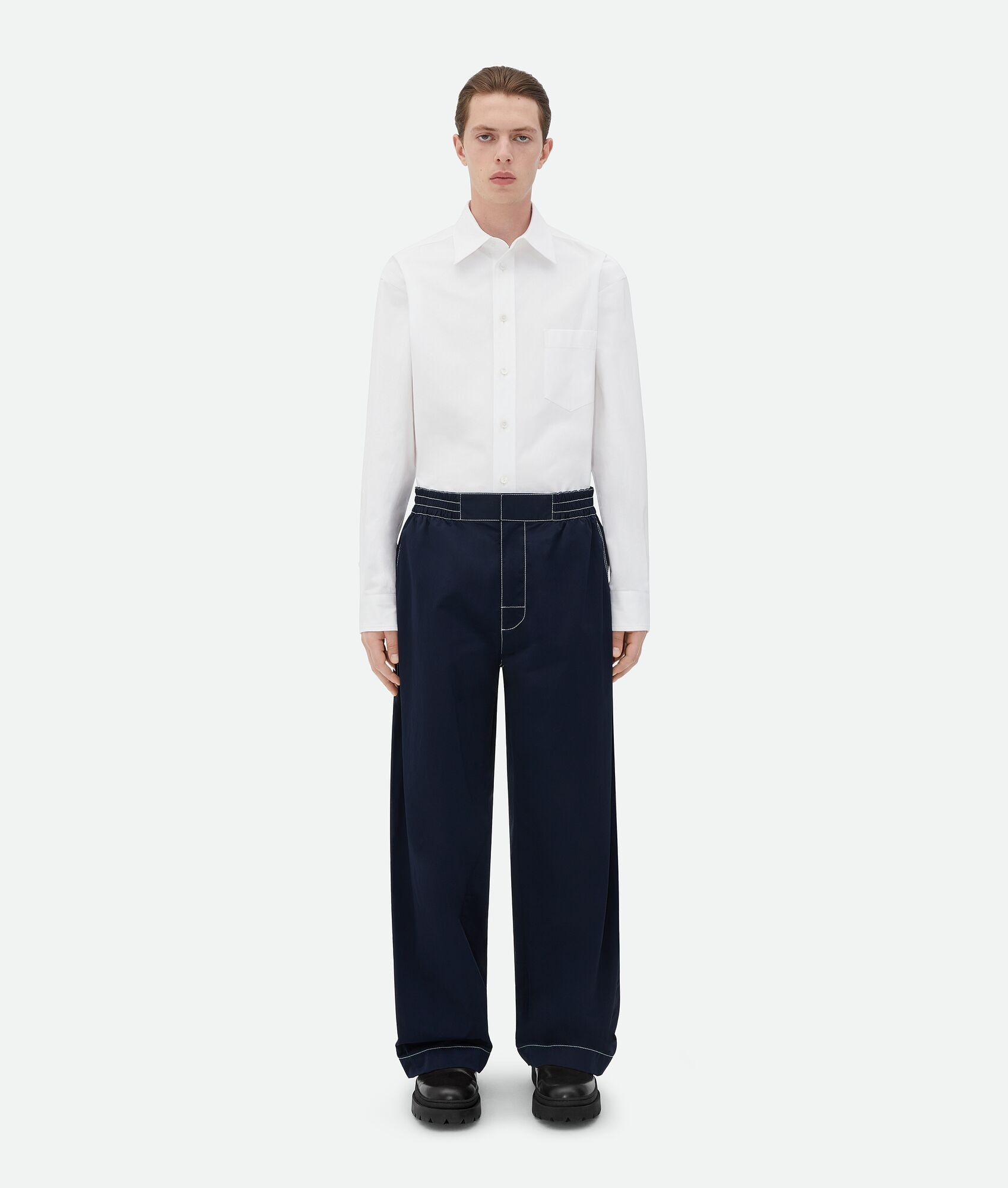 Bottega Veneta elasticated tech nylon trousers Size US 30 / EU 46 - 1 Thumbnail