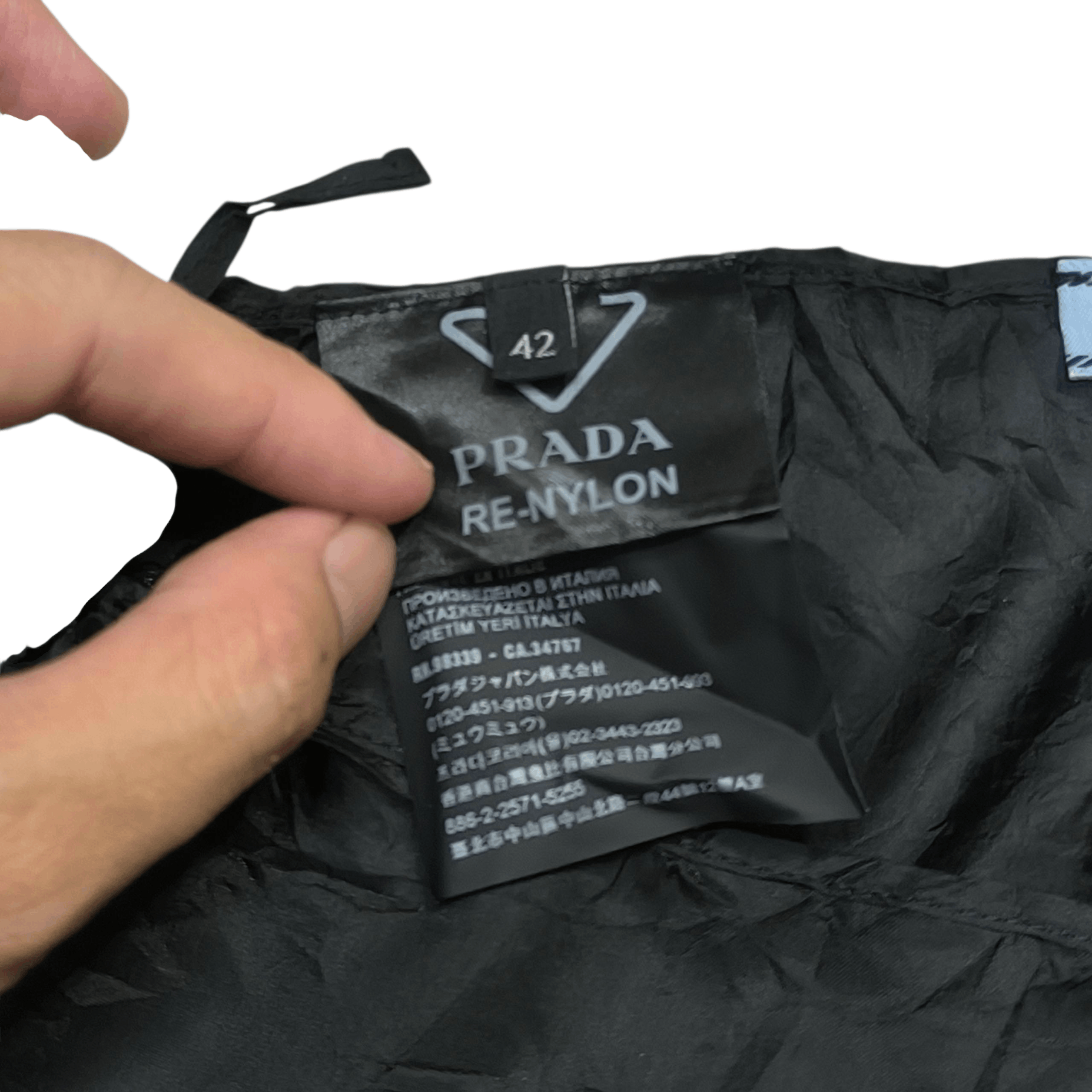 Prada SS21 PRADA RE-NYLON SKIRT debuted Raf Simons Size 28" / US 6 / IT 42 - 7 Thumbnail