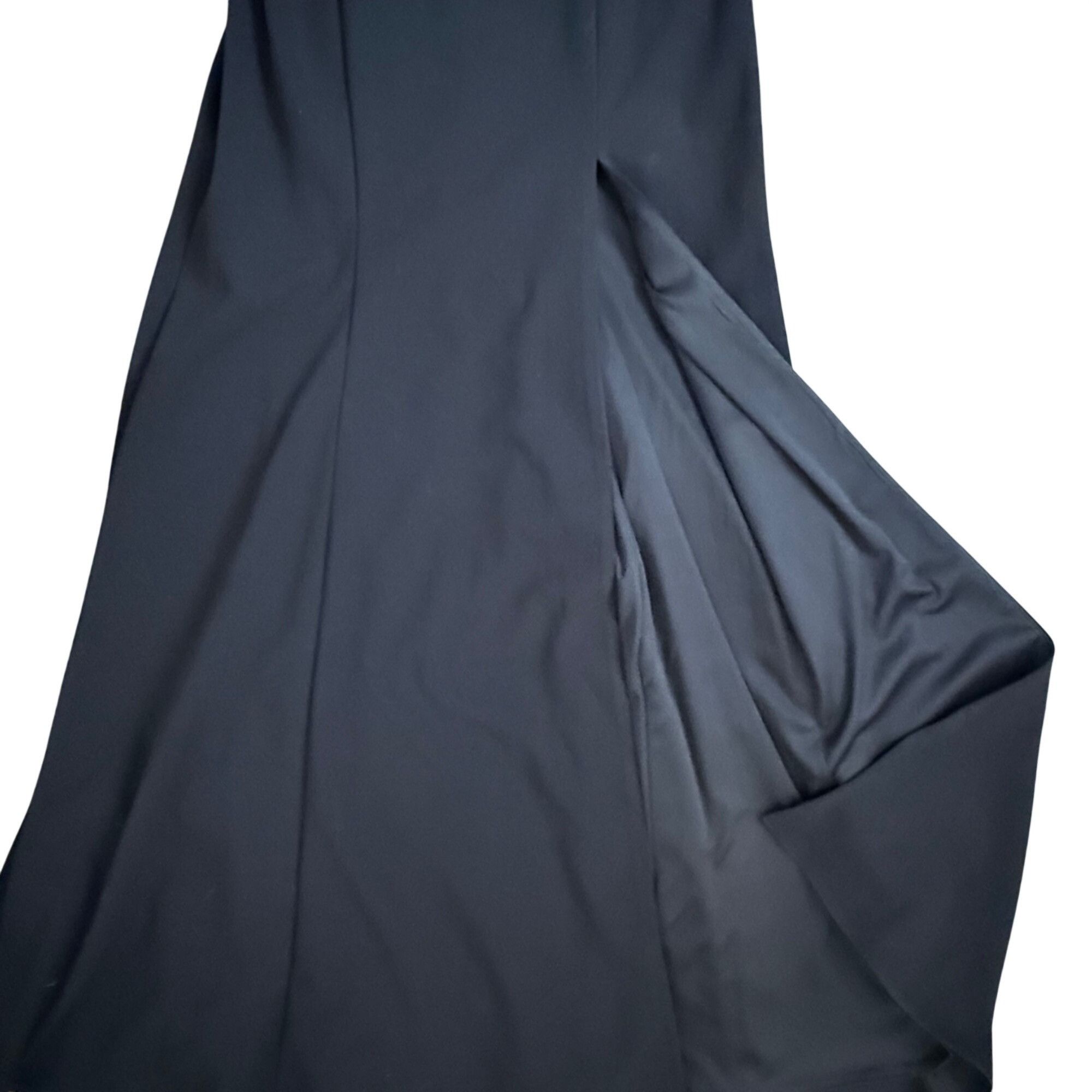 Other Azazie Women's Stretch-Crepe Black Mermaid Formal Dress Slee Size XL / US 12-14 / IT 48-50 - 7 Thumbnail