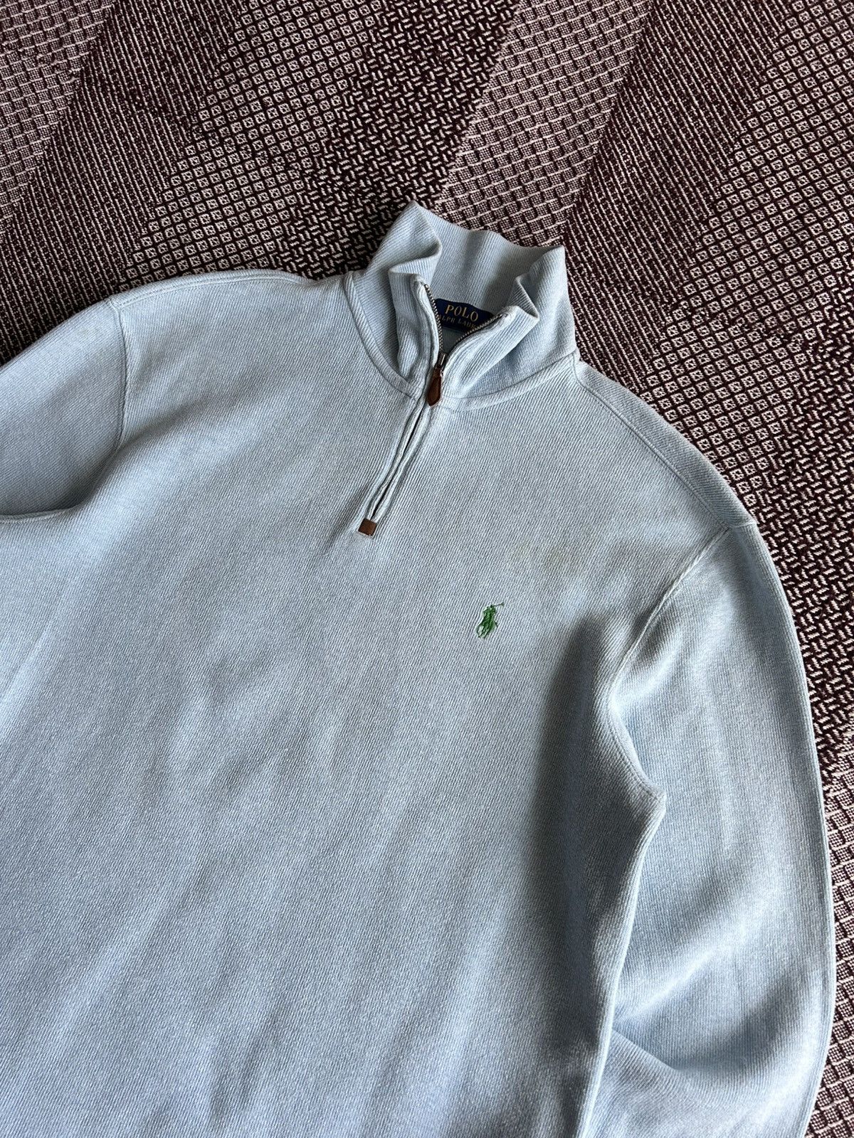 Polo Ralph Lauren Vintage Polo Ralph Lauren 3/4 Sweater Solid Style Size M Size US M / EU 48-50 / 2 - 3 Thumbnail