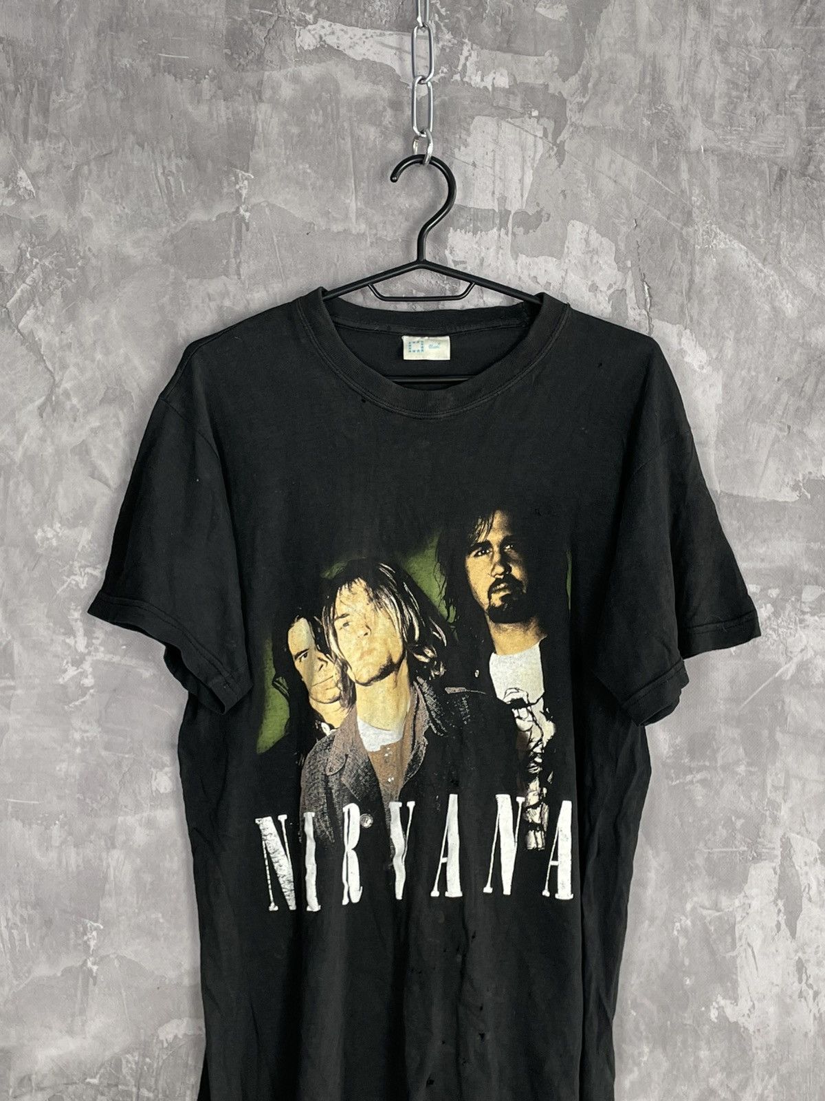 Nirvana × Vintage Nirvana vintage 90s Distressed Metal Punk t-shirt Size US S / EU 44-46 / 1 - 2 Thumbnail