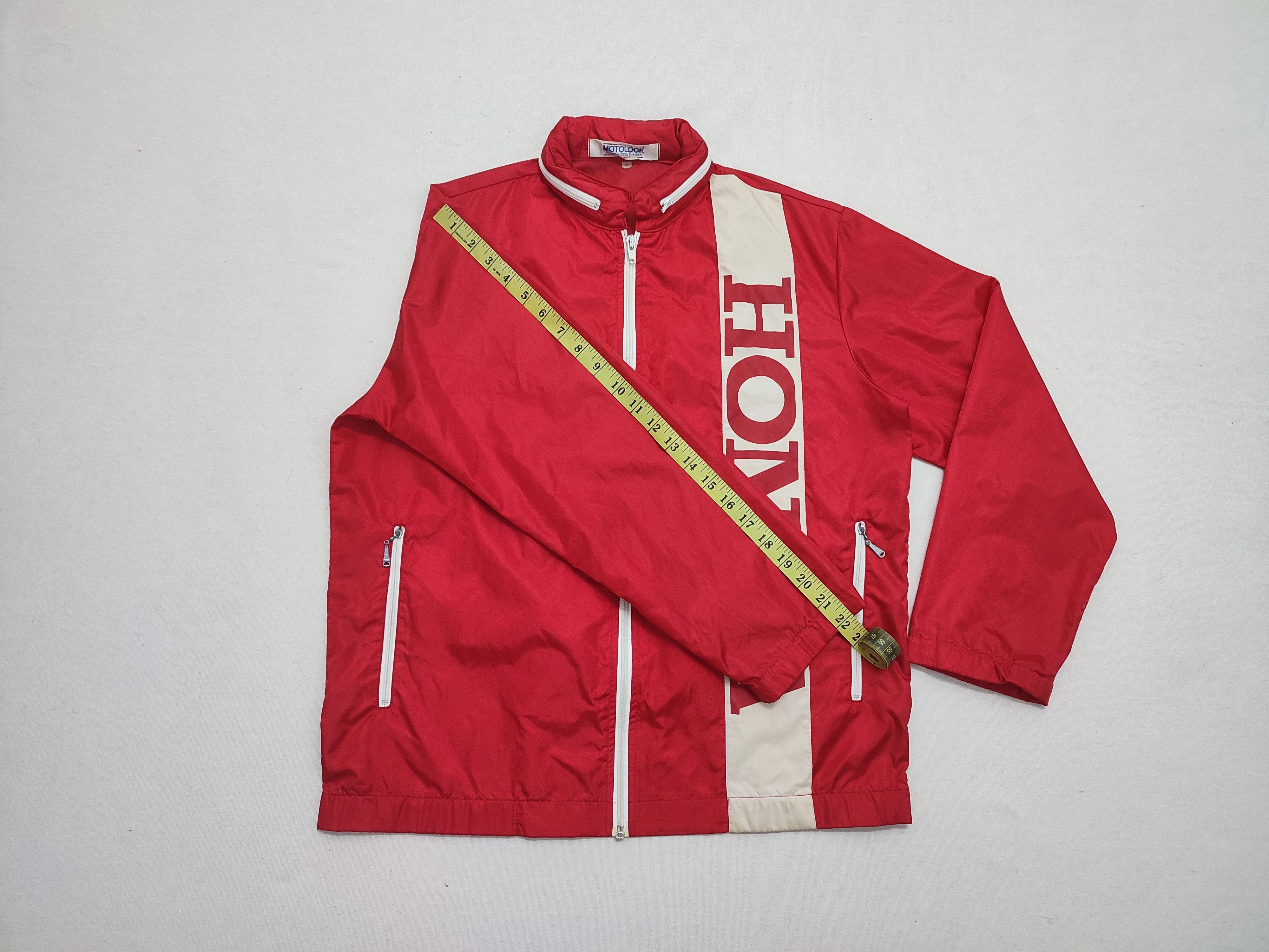 Honda × Vintage Vintage 1980s Big Logo Honda Nylon Jacket Size US M / EU 48-50 / 2 - 5 Thumbnail