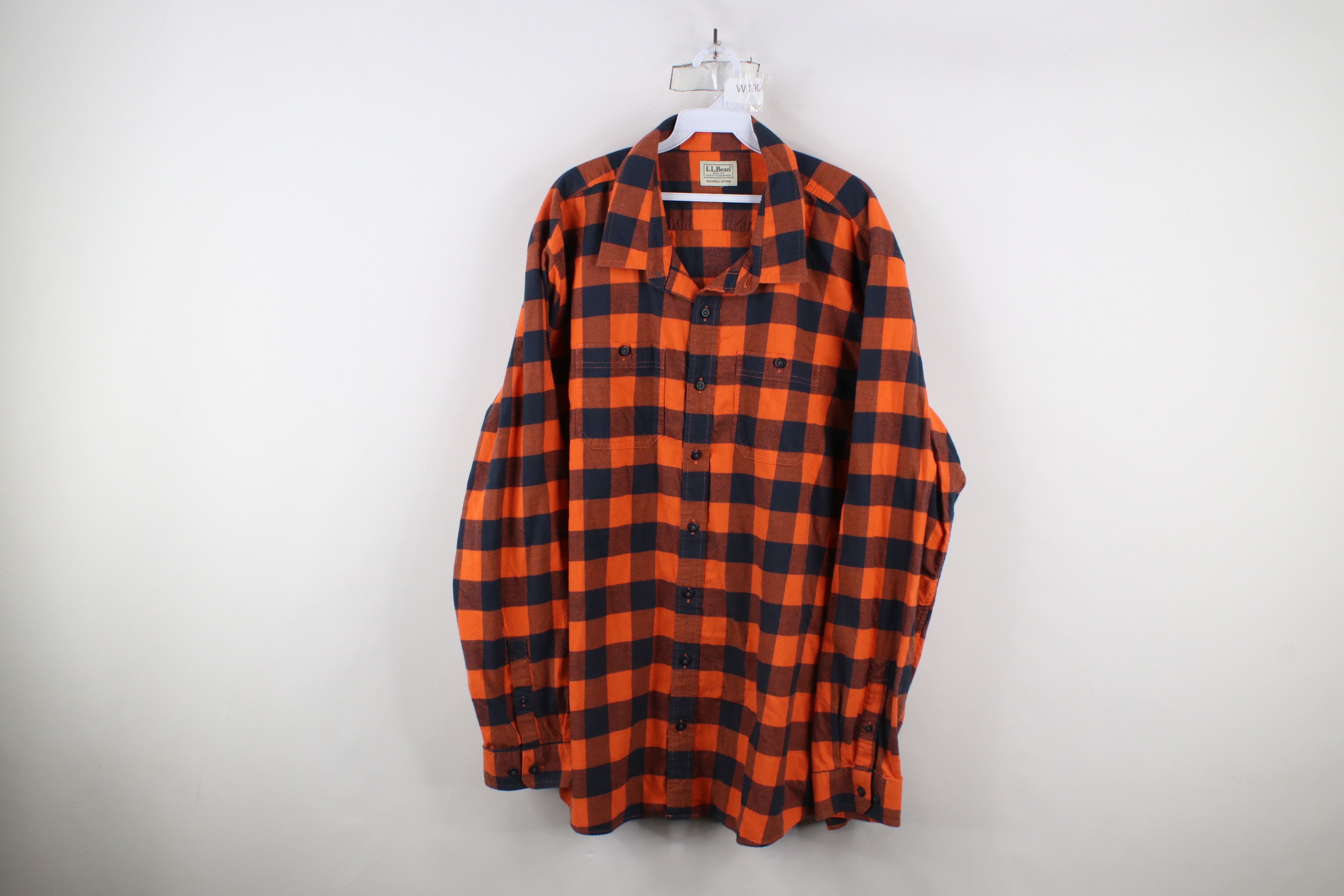 L.L. Bean × Vintage Vintage LL Bean Slightly Flannel Collared Button Shirt Size US XXL / EU 58 / 5 - 1 Thumbnail