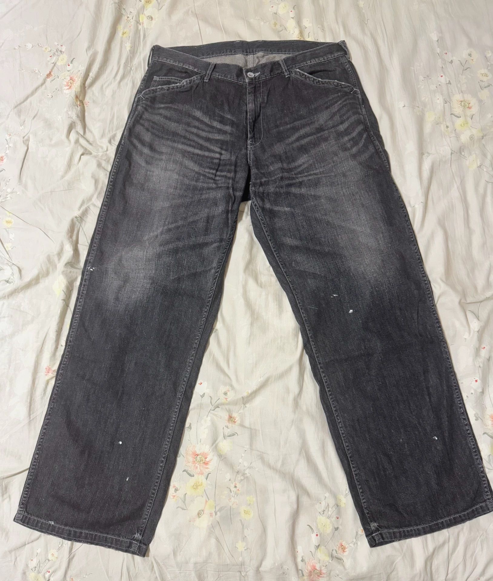Neighborhood Neighborhood 25ss Nevada Washed Ink Black L Jeans Size US 34 / EU 50 - 1 Thumbnail