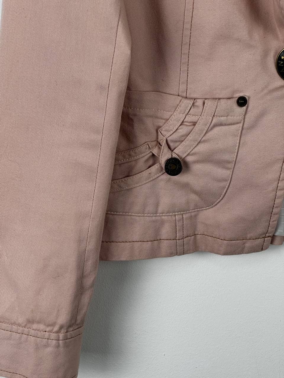 Morgan Homme × Vintage Morgan de Toi Avant Garde Y2K Pink Blazer Jacket Size S / US 4 / IT 40 - 6 Thumbnail