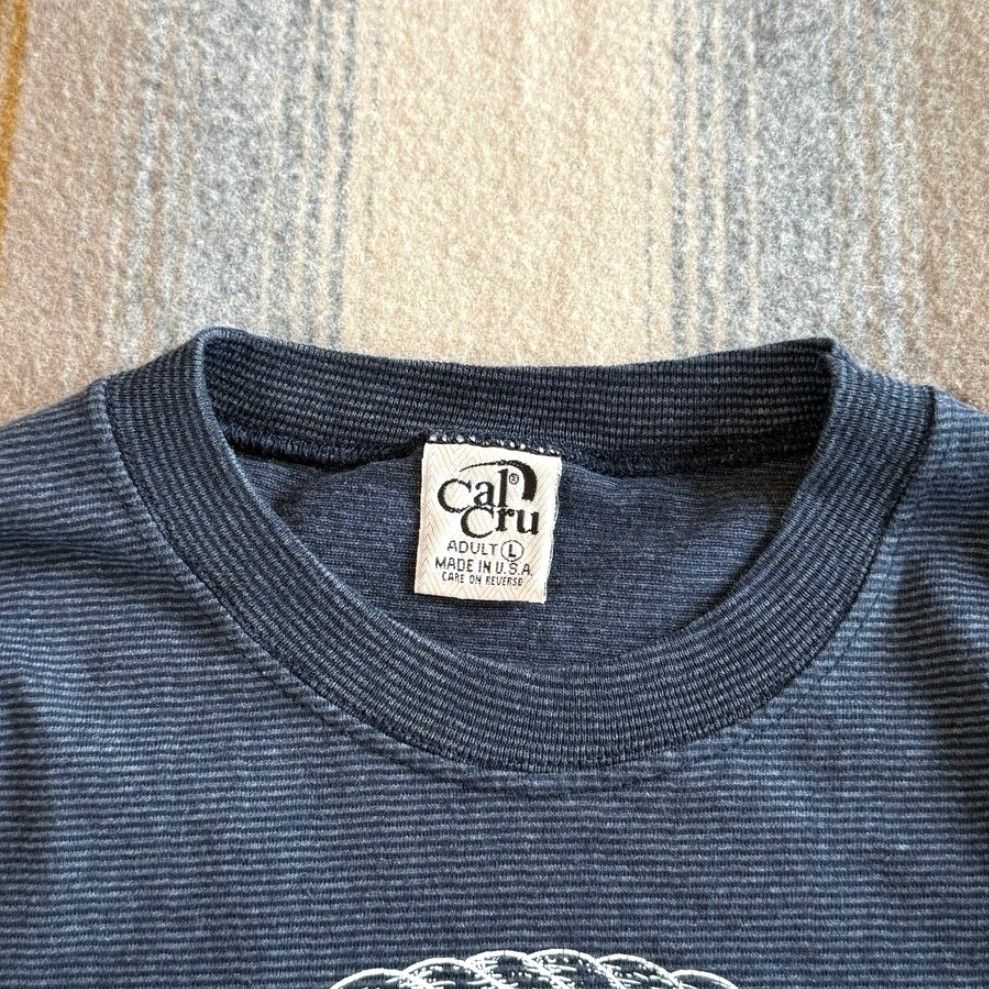Vintage VINTAGE Charleston Pirates Ship T-Shirt Cal Cru Men L Blue 90s USA Shirt Size US L / EU 52-54 / 3 - 2 Thumbnail