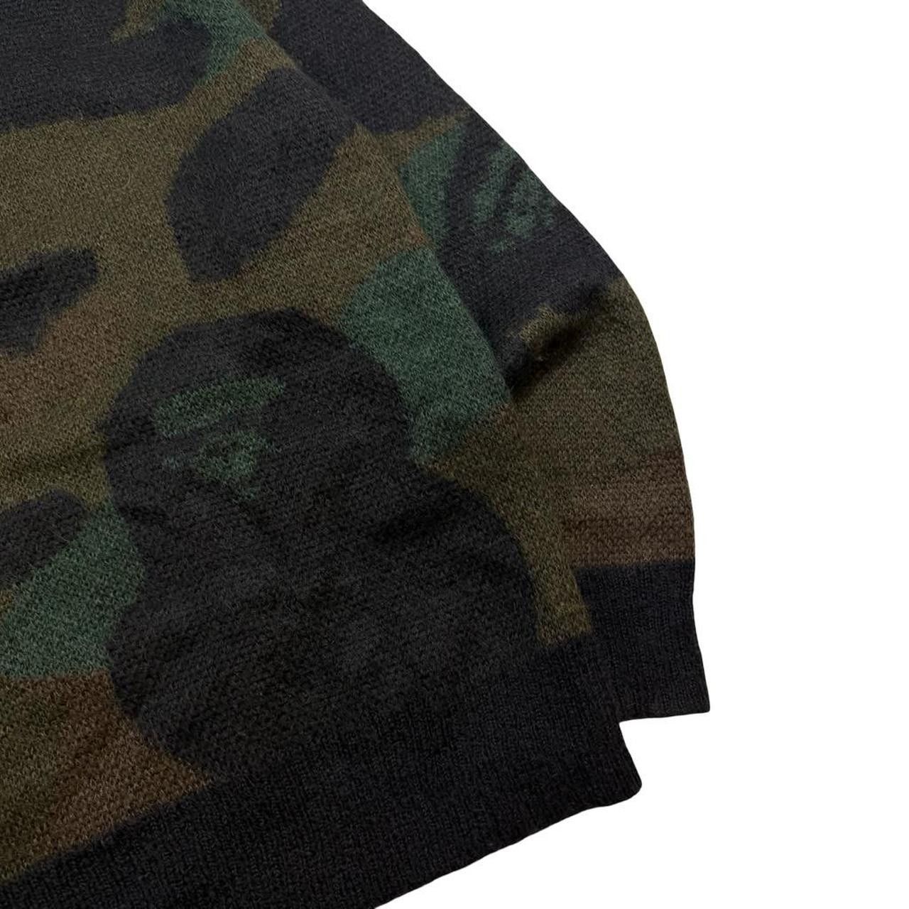 Bape Bape Giant 1st Camo Mohair Knit - Medium Size US M / EU 48-50 / 2 - 6 Thumbnail