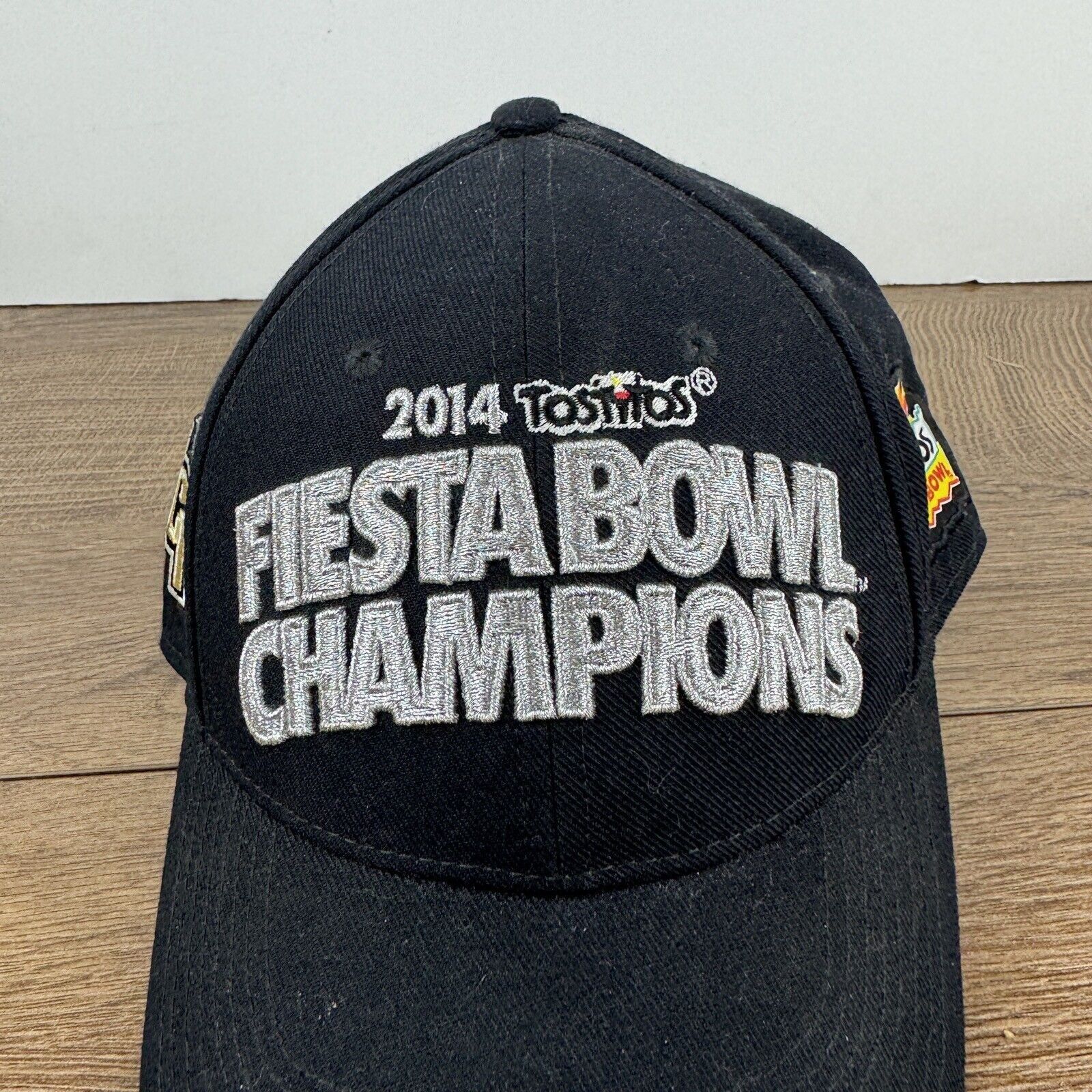 Nike UCF Knights Hat Fiesta Bowl Champions Black Hat Adjustable A Size ONE SIZE - 7 Thumbnail