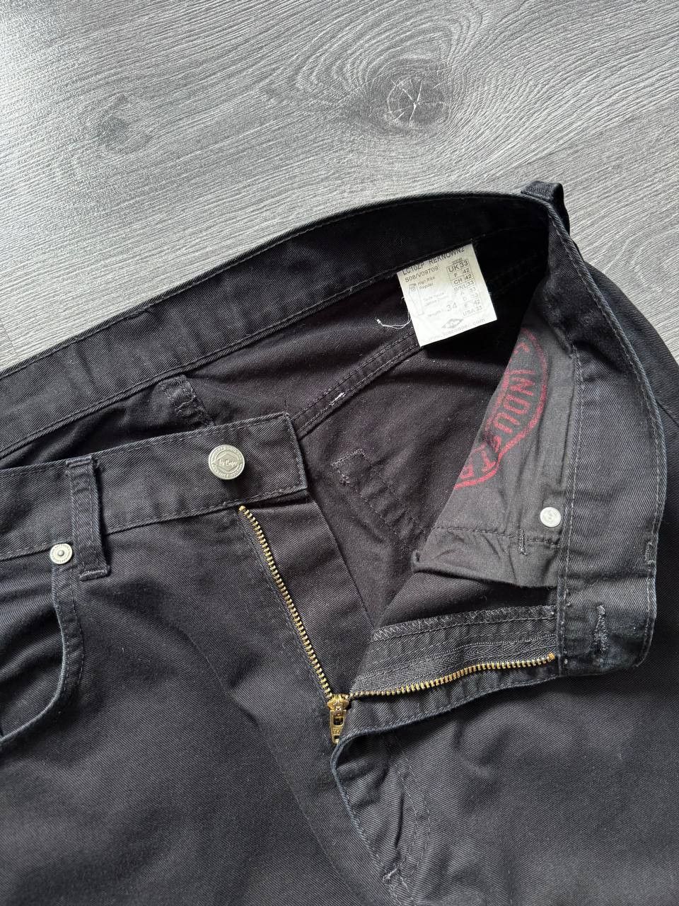 Japanese Brand Y2K Reworked Denim Jeans Spikes Panelled Distressed Wide Size US 32 / EU 48 - 8 Thumbnail