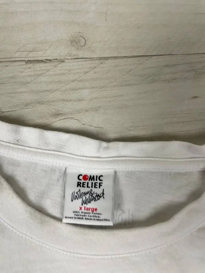 Vivienne Westwood Vivienne Westwood Comic Relief Red Nose Day T Shirt Size US XL / EU 56 / 4 - 5 Thumbnail