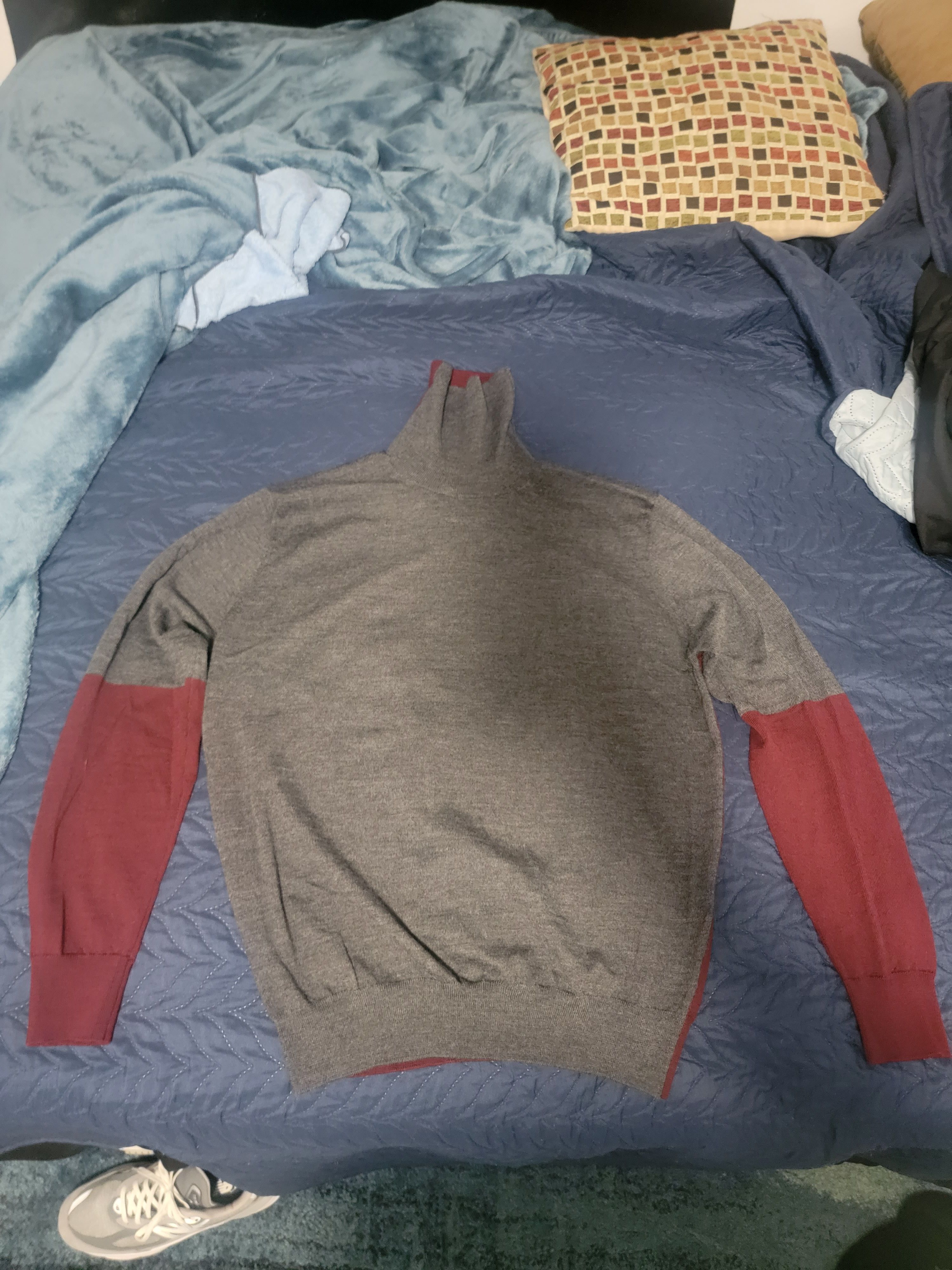 image of Zara Aw 2021 Collection Sweater in Grey, Men's (Size Medium)