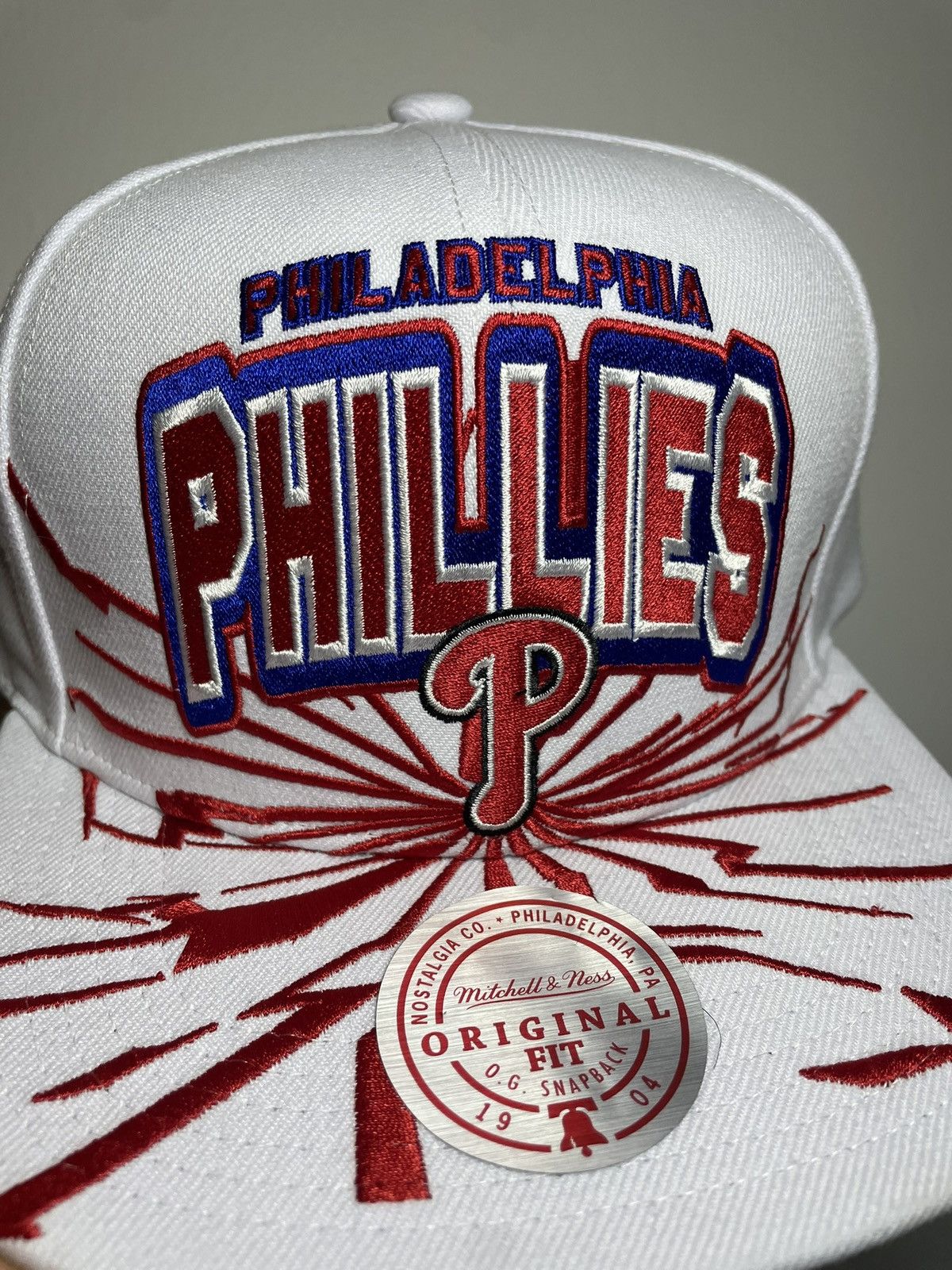 Mitchell & Ness MLB Philadelphia Phillies adjustable snapback hat Size ONE SIZE - 3 Thumbnail