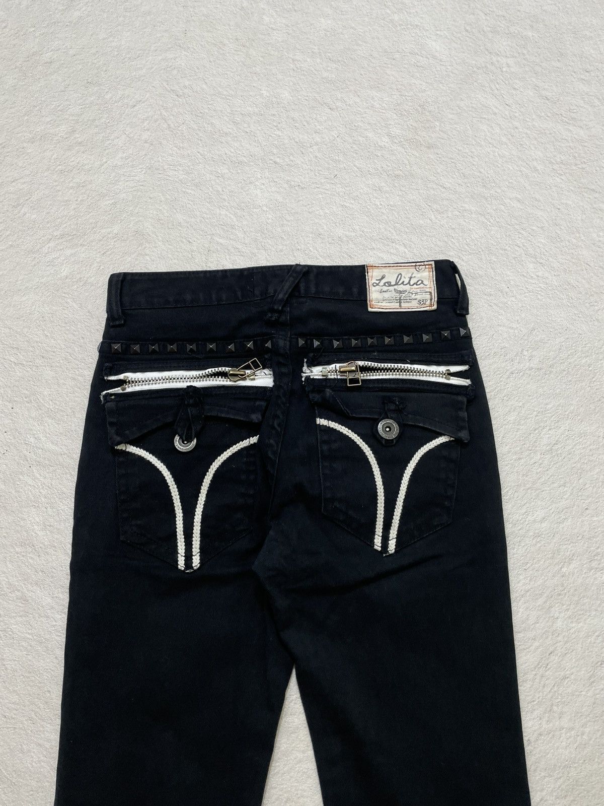 Number (N)ine 2000s Undercover Studed Denim Ifsix LGB hysteric Y2K Maison Size US 28 / EU 44 - 8 Thumbnail