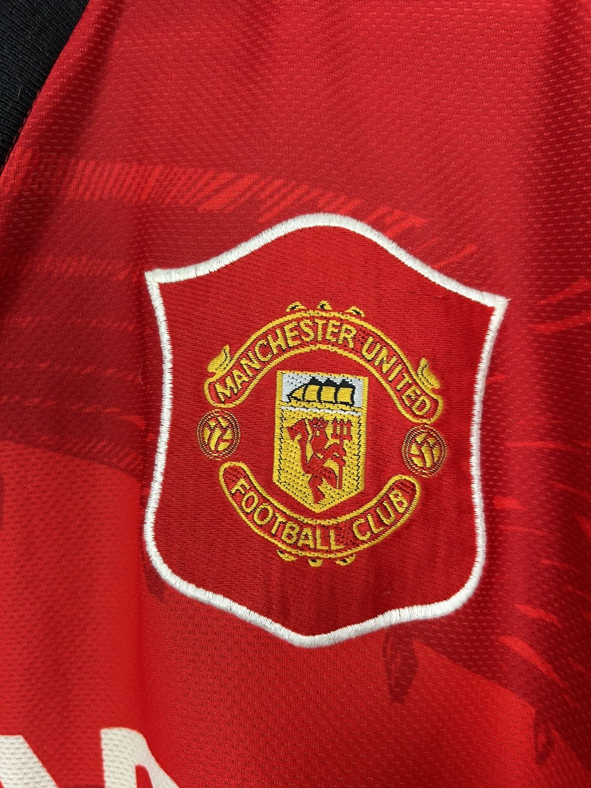 Umbro Vintage Manchester United 1994-96 Soccer Jersey Football Size US XL / EU 56 / 4 - 5 Thumbnail