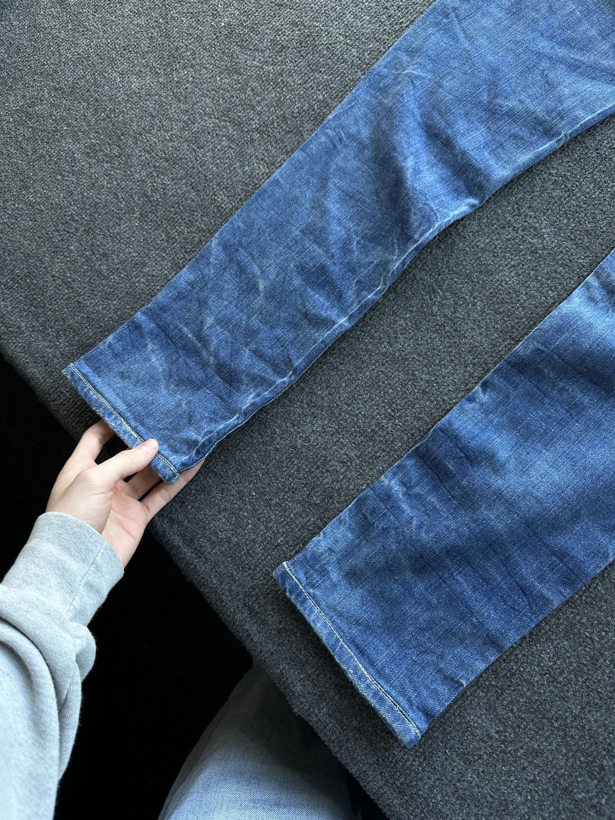 Diesel 🚨 DIESEL AVANT GARDE GOTHIC WOMEN JEANS LOGO IFSIXWASNINE Size 26" / US 2 / IT 38 - 2 Thumbnail