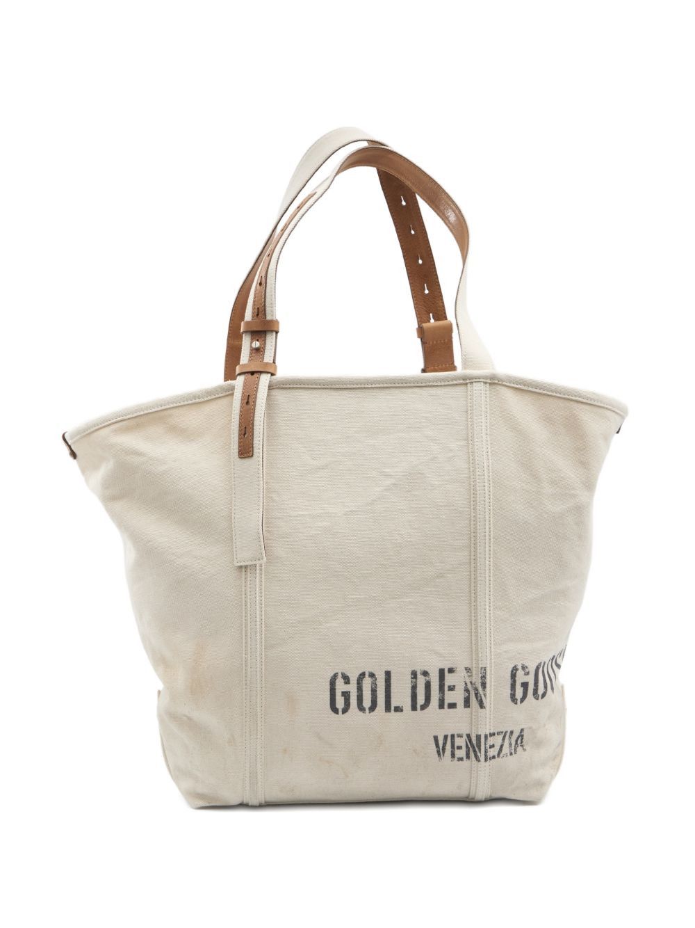 Golden Goose 24.7 CANVAS TOTE BAG Size ONE SIZE - 1 Thumbnail