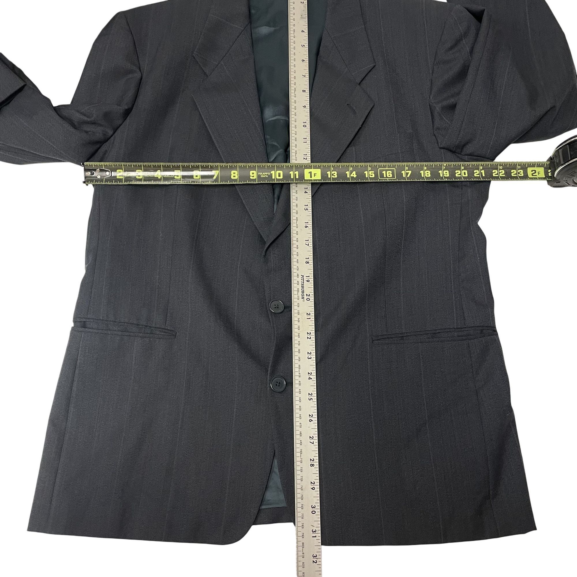 Yves Saint Laurent Vtg Yves Saint Laurent YSL Sport Coat FRANCE Wool Blazer Size 42R - 7 Thumbnail