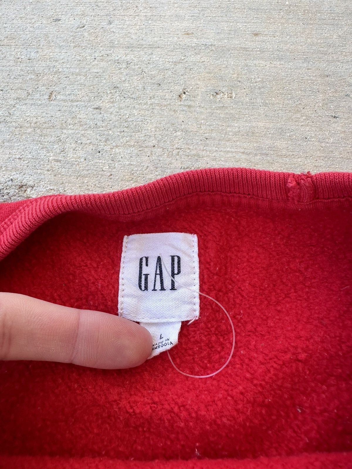 Other Vintage Gap Sweatshirt Size US L / EU 52-54 / 3 - 3 Thumbnail