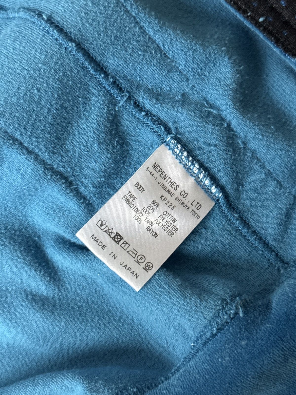Needles Needles Blue Velvet Jacket Size US XS / EU 42 / 0 - 4 Thumbnail