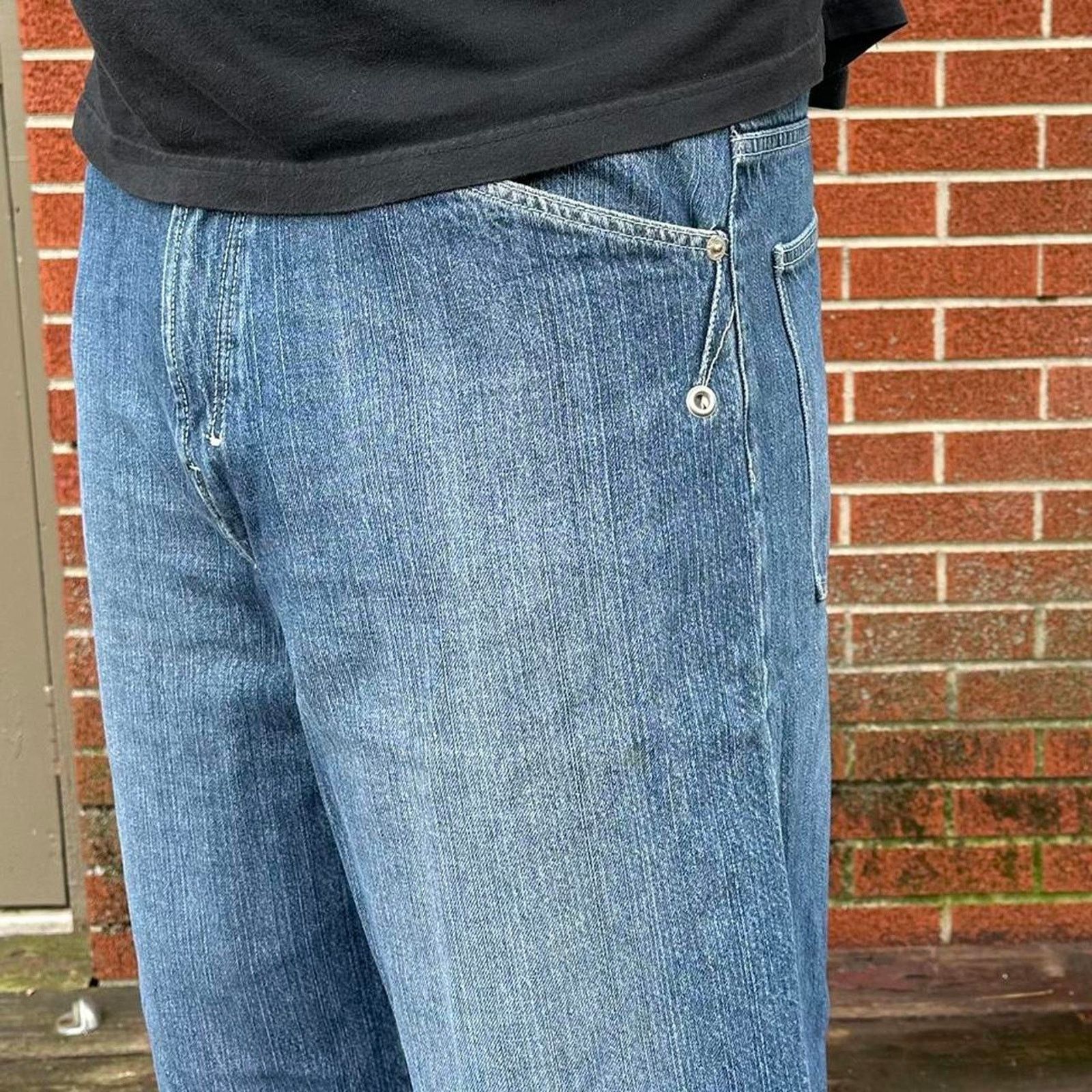 Sean John Y2k sean john baggy skate jean shorts Size US 36 / EU 52 - 5 Thumbnail