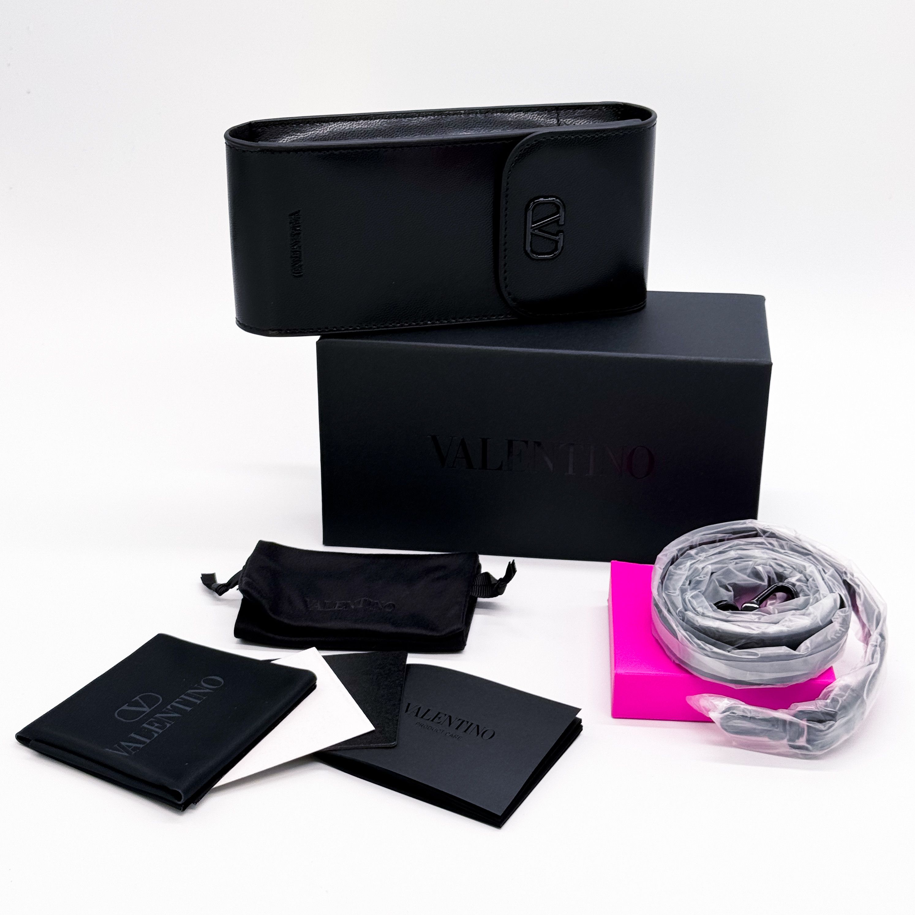 Valentino NEW VALENTINO V-GOLDCUT VLS-114B BORDEAUX CAT EYE SUNGLASSES Size ONE SIZE - 14 Thumbnail