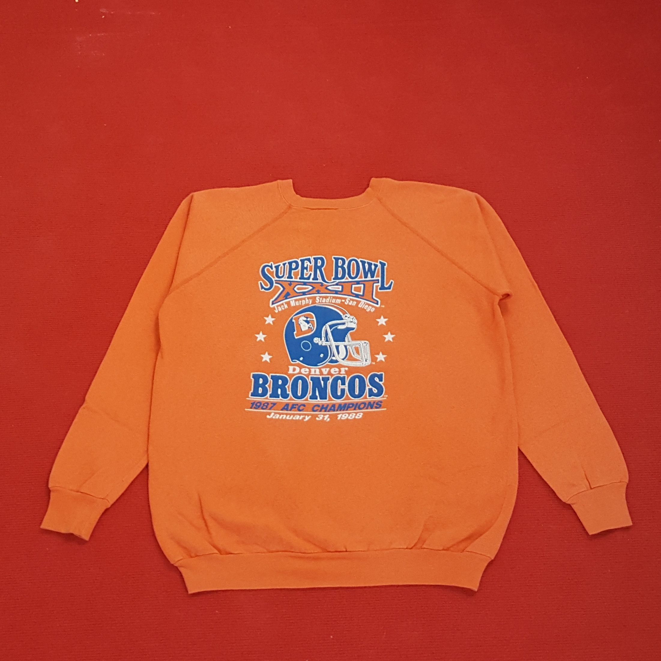 NFL × Vintage Denver Broncos NFL Football Team Super Bowl Sweatshirt Size US M / EU 48-50 / 2 - 1 Thumbnail