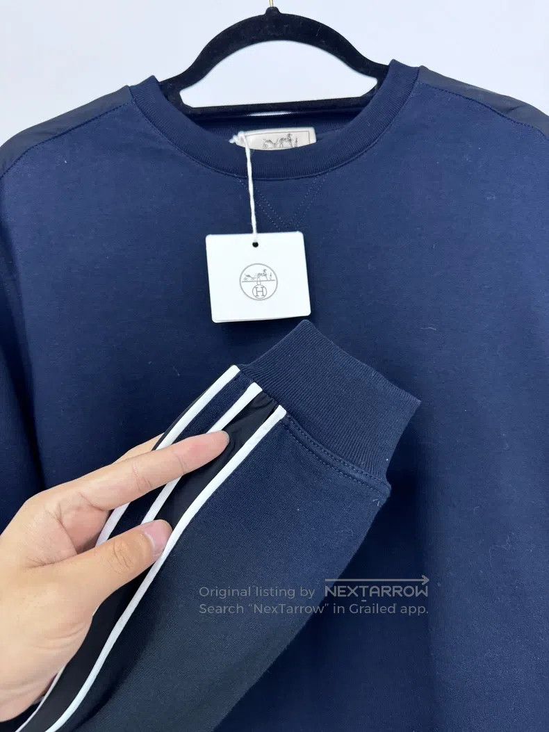 Hermes Hermes Dark blue men's sweater Size US S / EU 44-46 / 1 - 3 Thumbnail