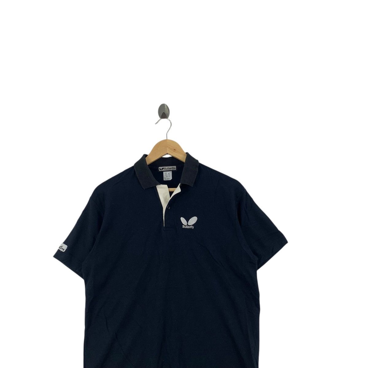 Vintage Vintage BUTTERFLY JAPAN JTTA Table Tennis Jersey Polo Tee Size US L / EU 52-54 / 3 - 2 Thumbnail