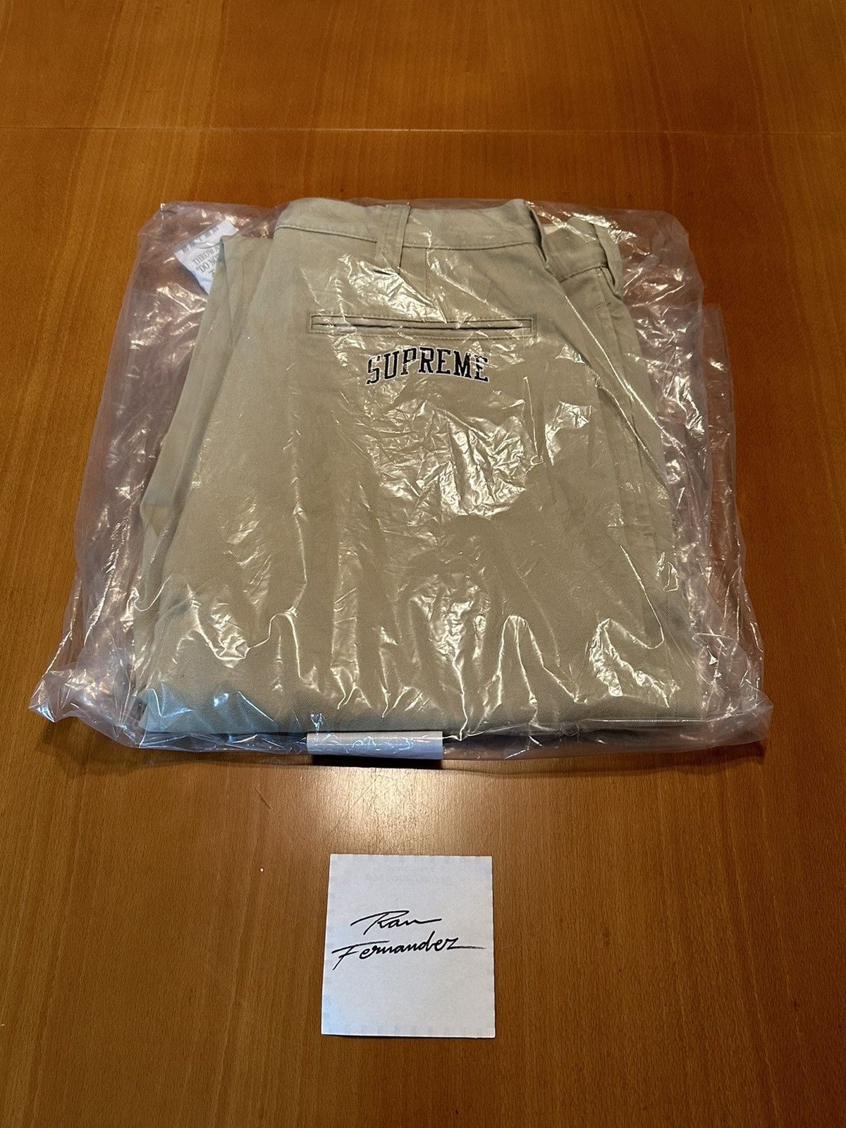 image of Supreme Chino Tan Ss24, Men's (Size 30)